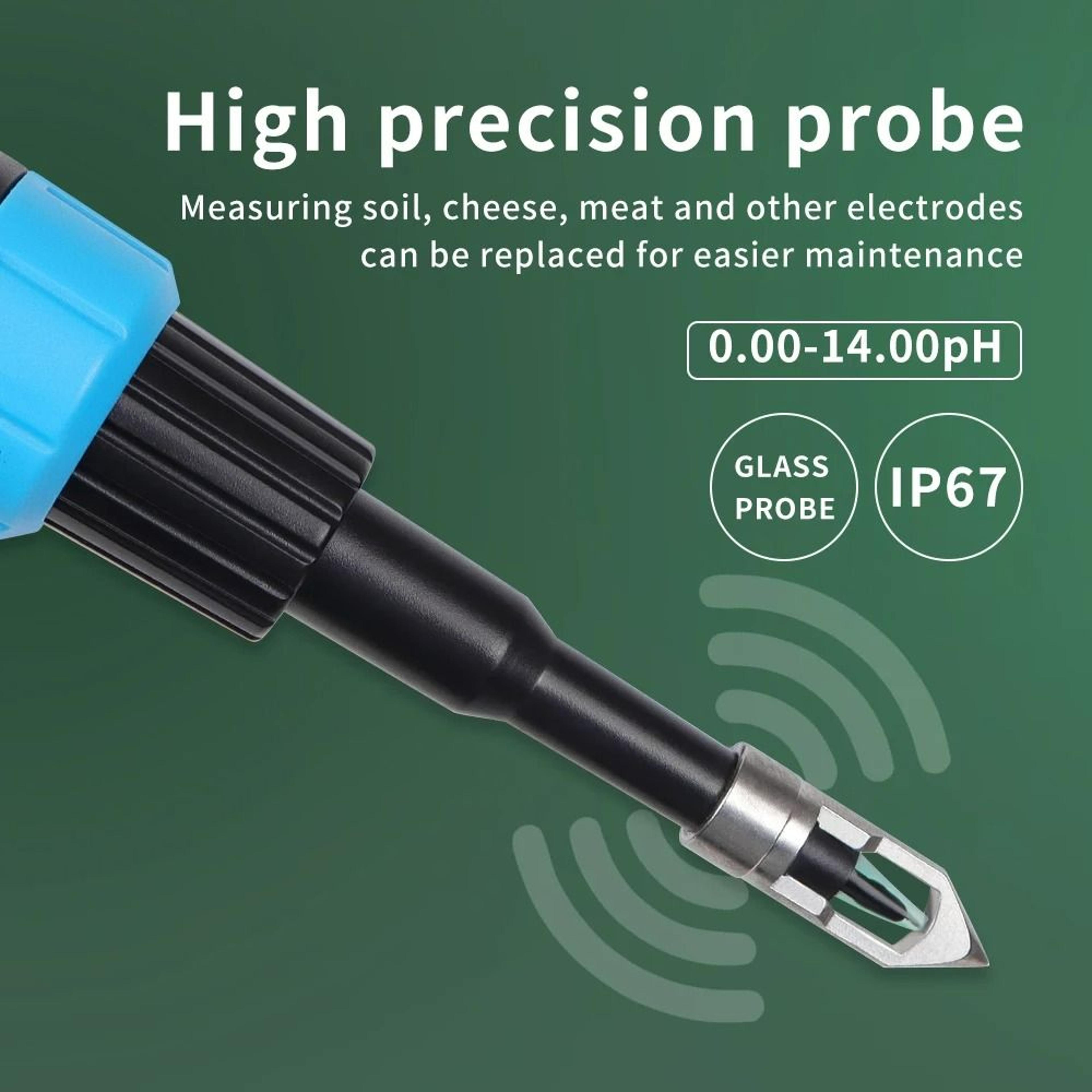 Digital Food PH Meter And Temperature Tester Pen 2