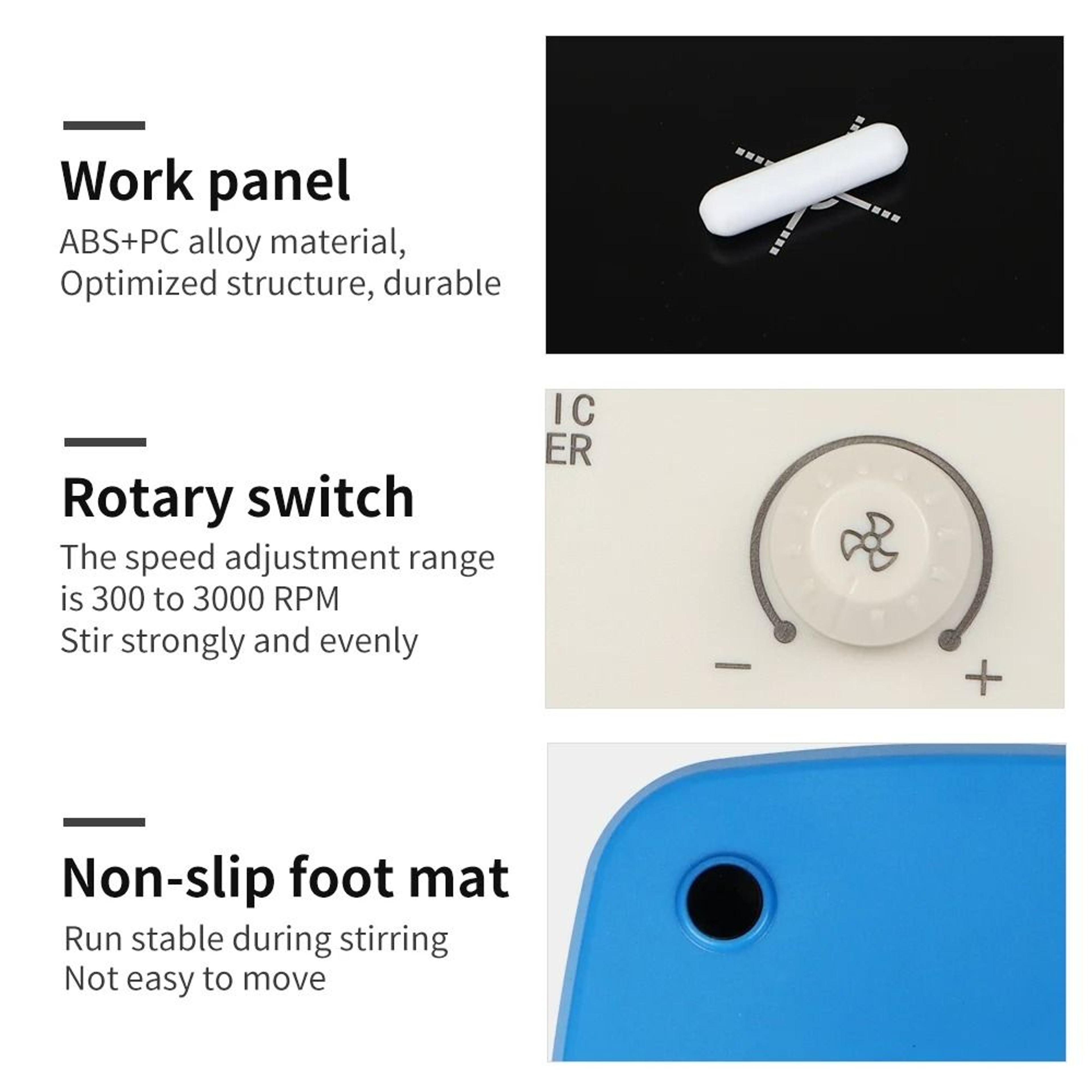 Mini Magnetic Lab Liquid Stirrer With Stir Bar 7