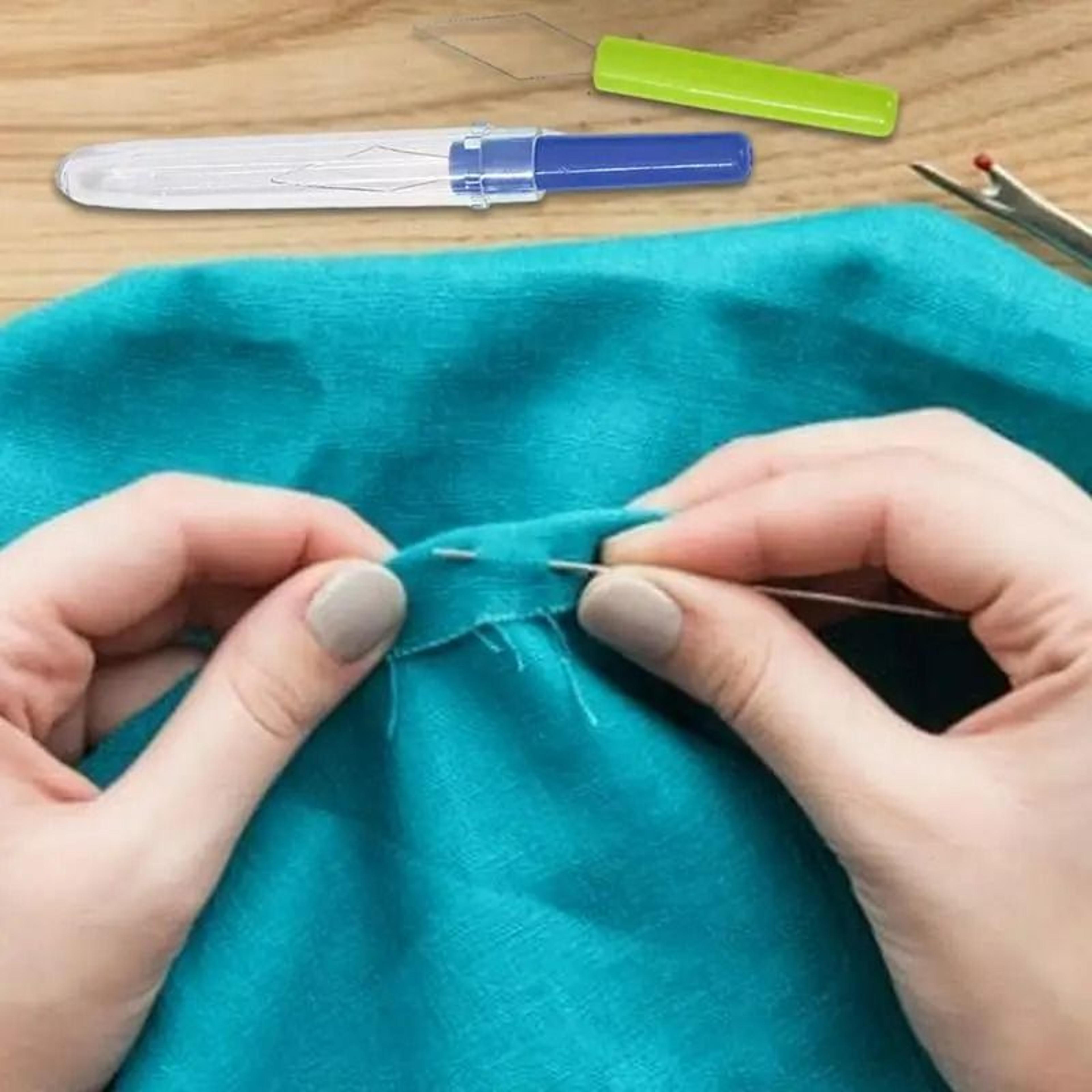Automatic Hand Sewing Needle Threader Tool 3Pack 1