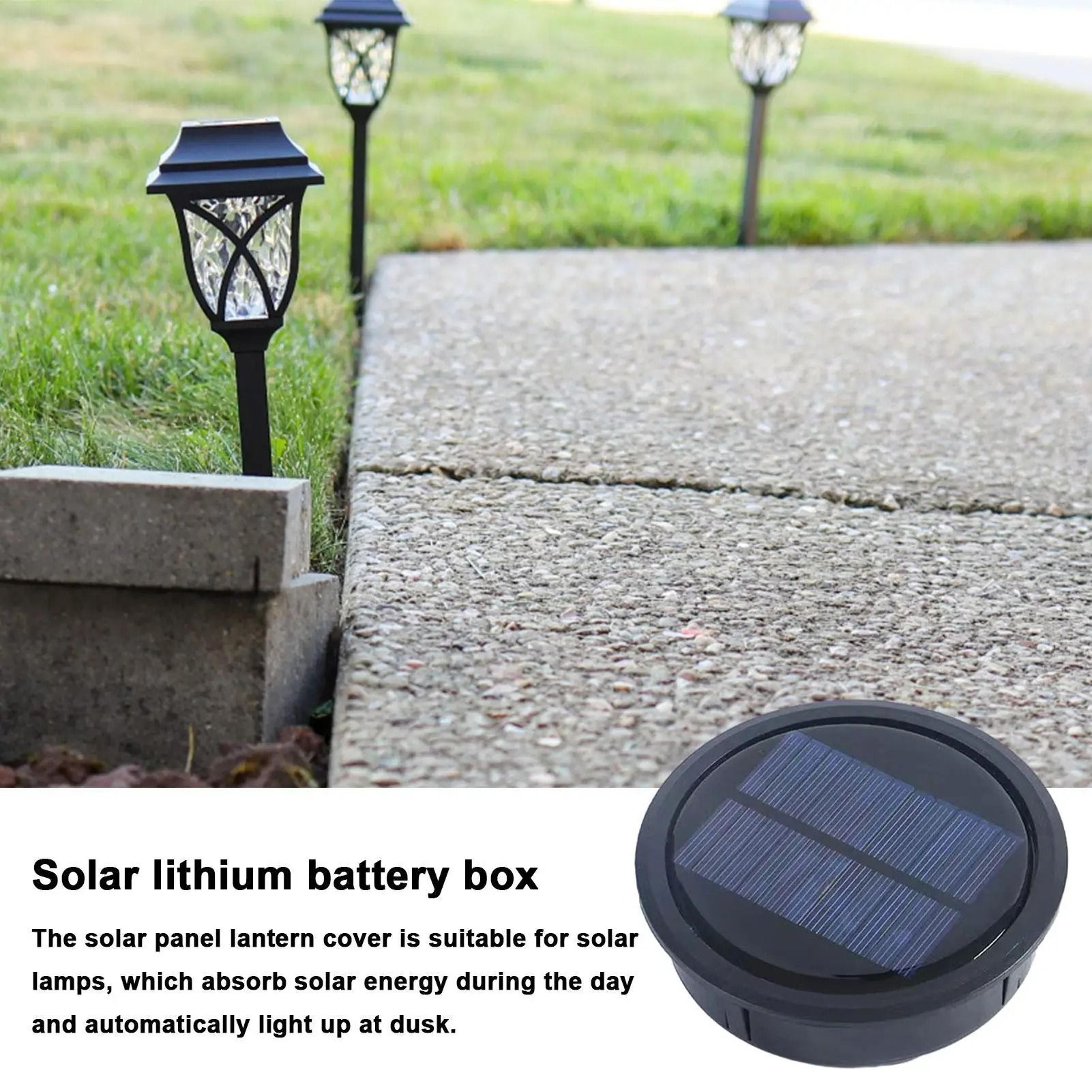 Waterproof LED Solar Lantern Replacement Top 1