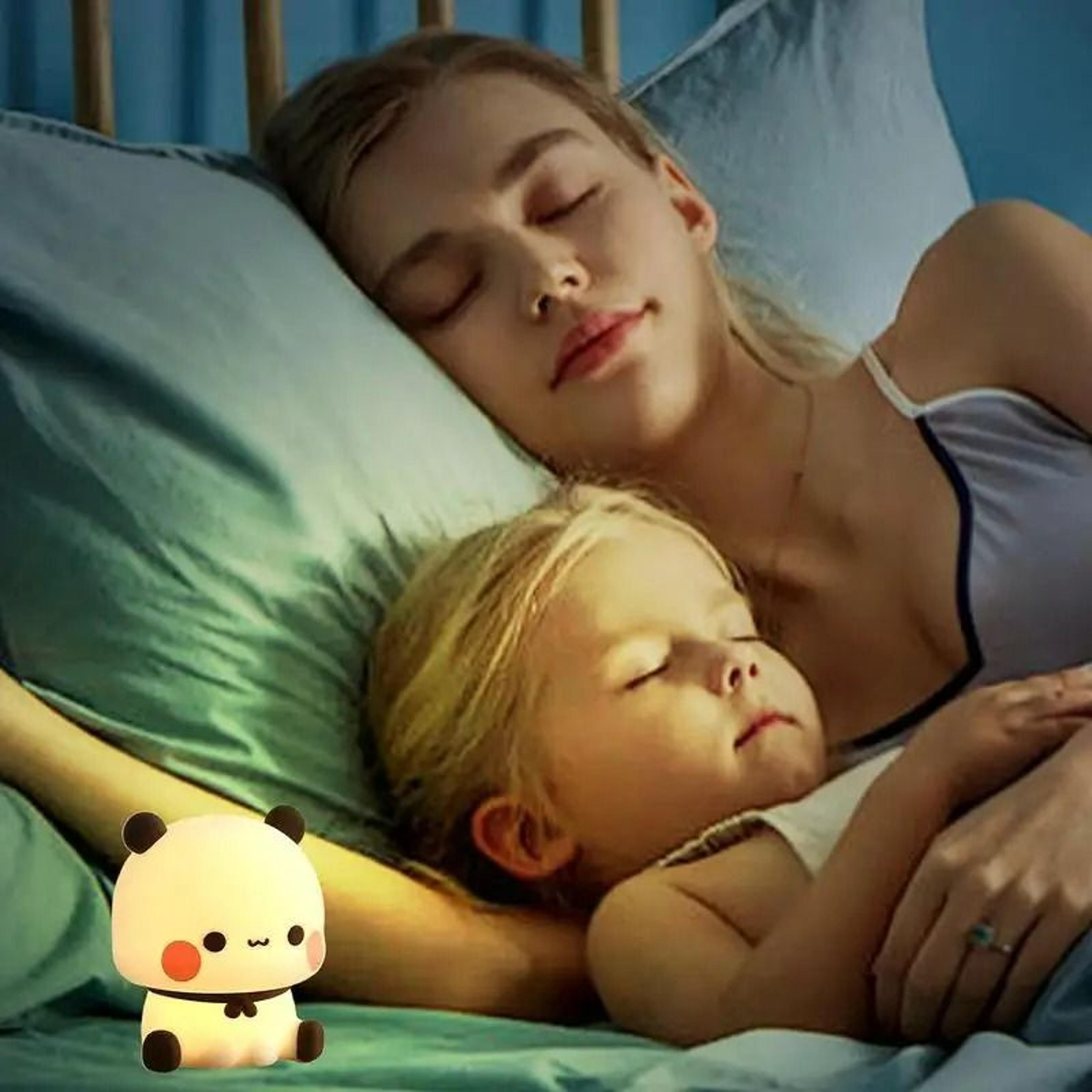 Dimmable Silicone Panda LED Night Light 2