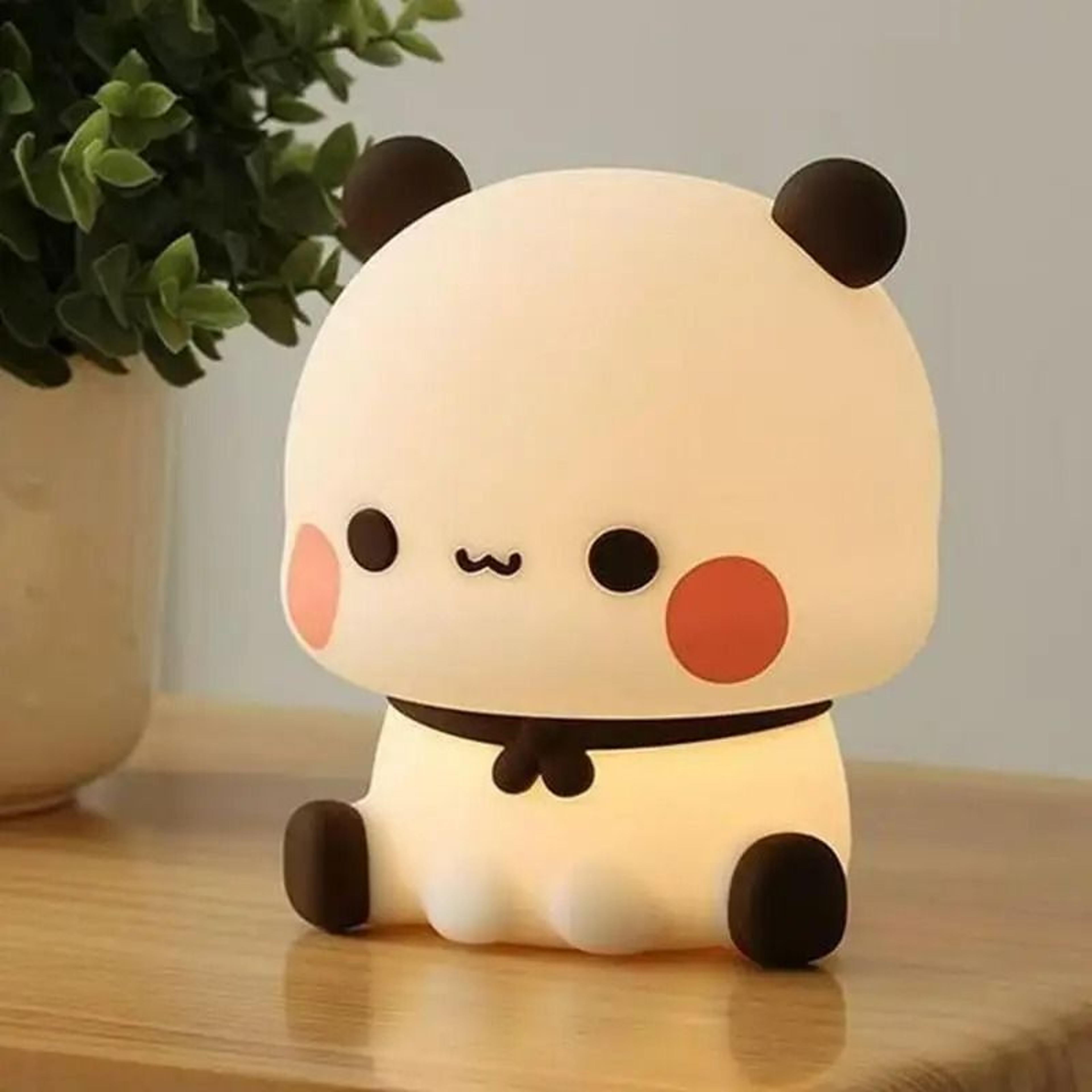 Dimmable Silicone Panda LED Night Light 4