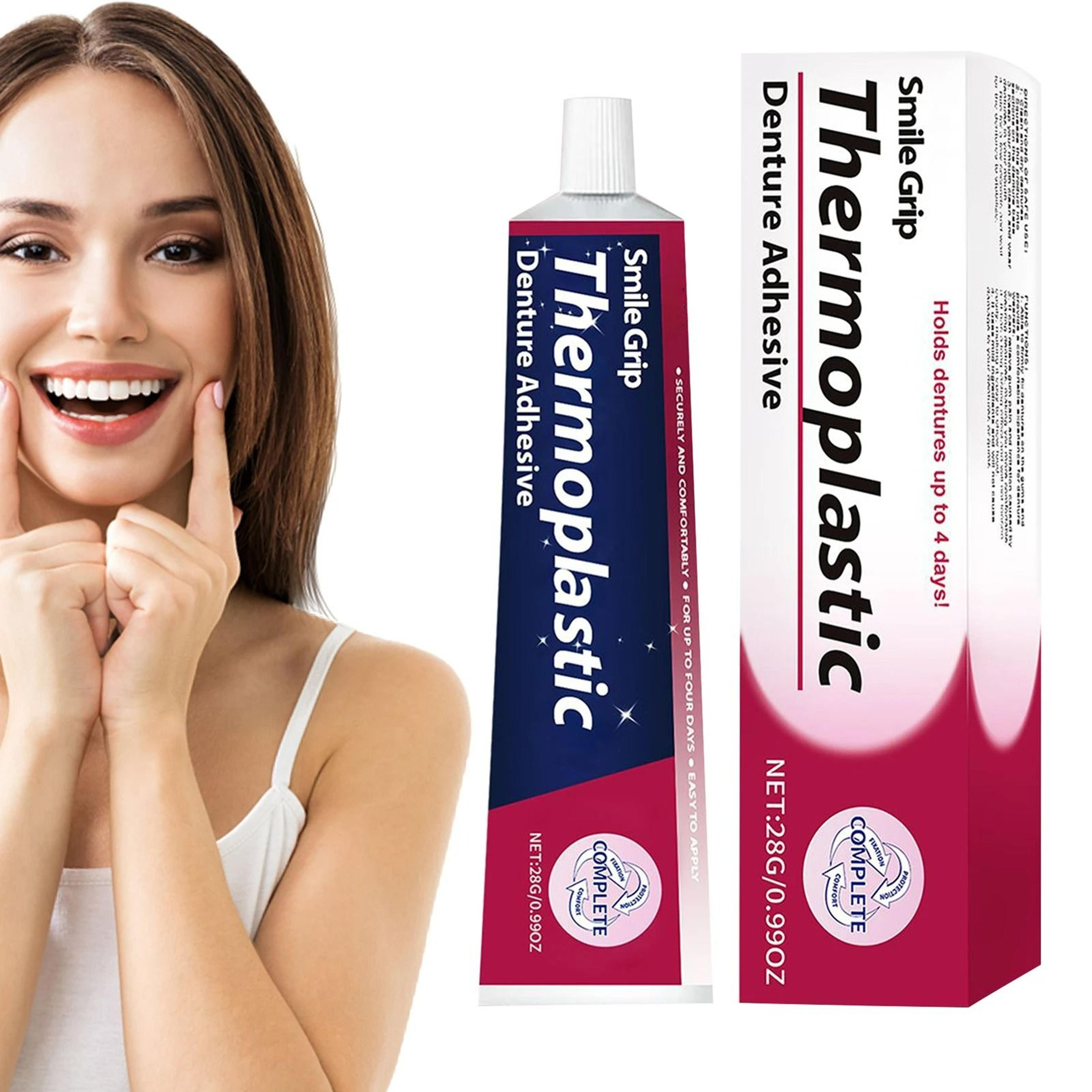 denture adhesive cream strong hold cushion repair