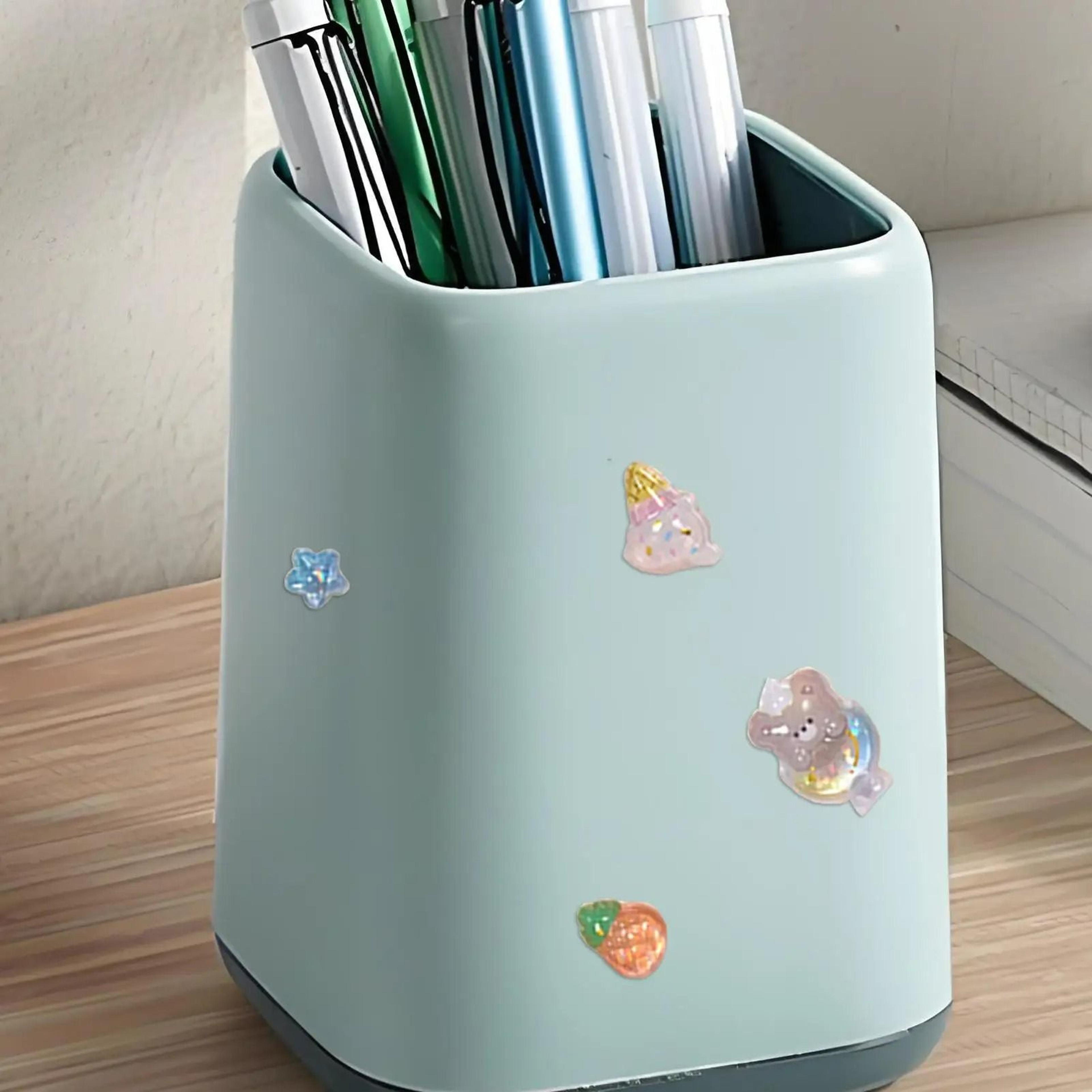 3D Glitter Crystal Cartoon Water Bottle Stickers 3