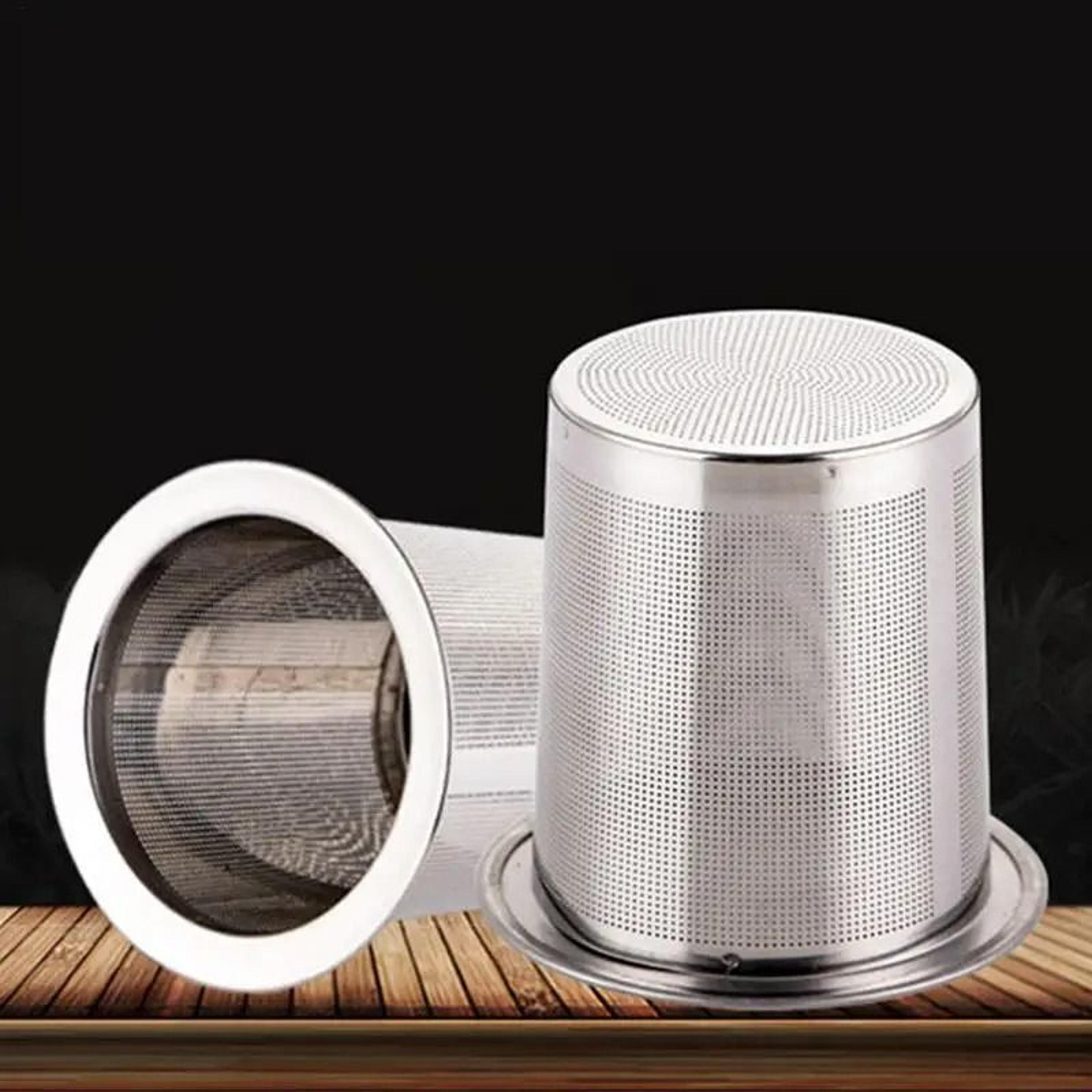 stainless steel tea strainer basket for teapots and mugs