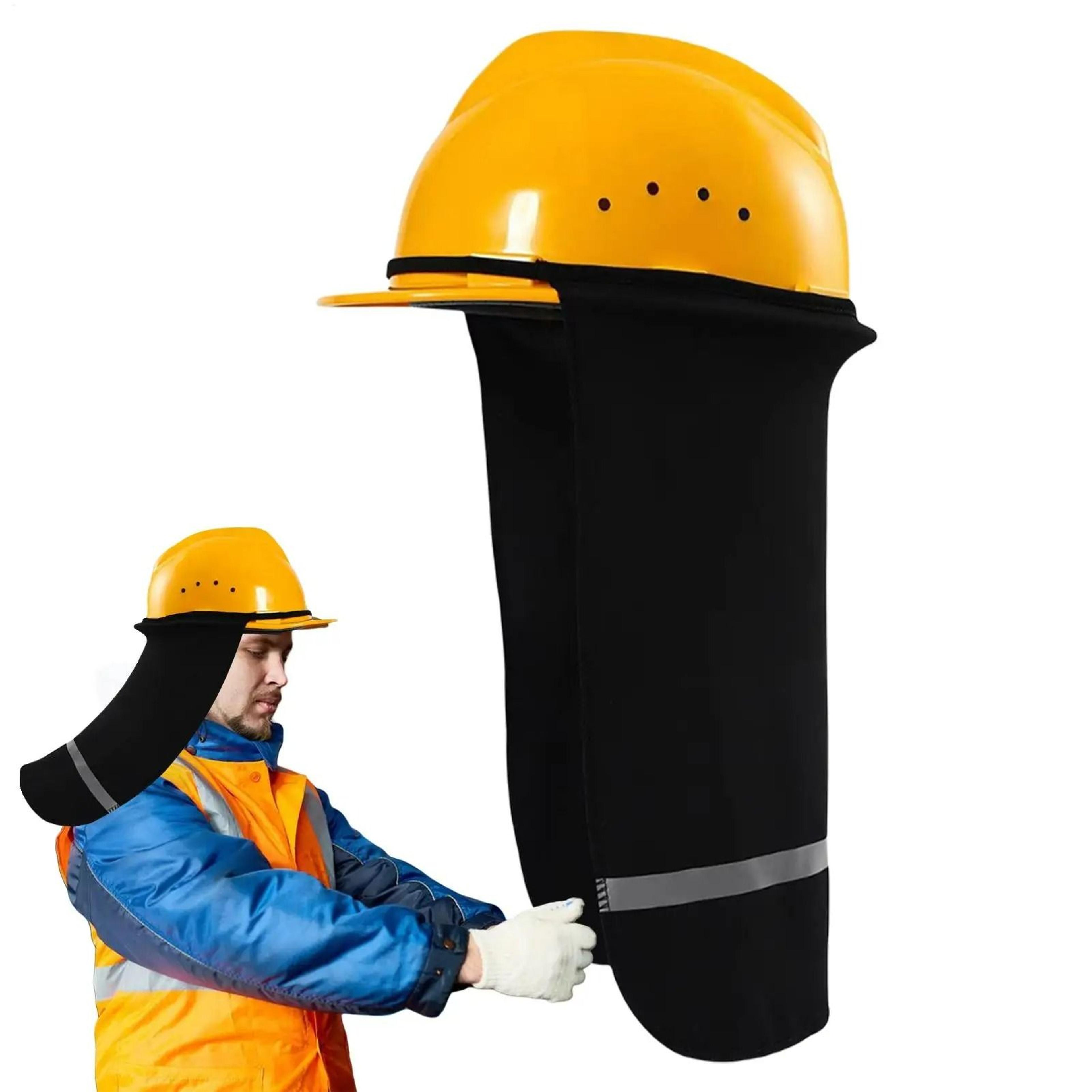 HighVisibility Hard Hat Sun Shade Neck Cover 2