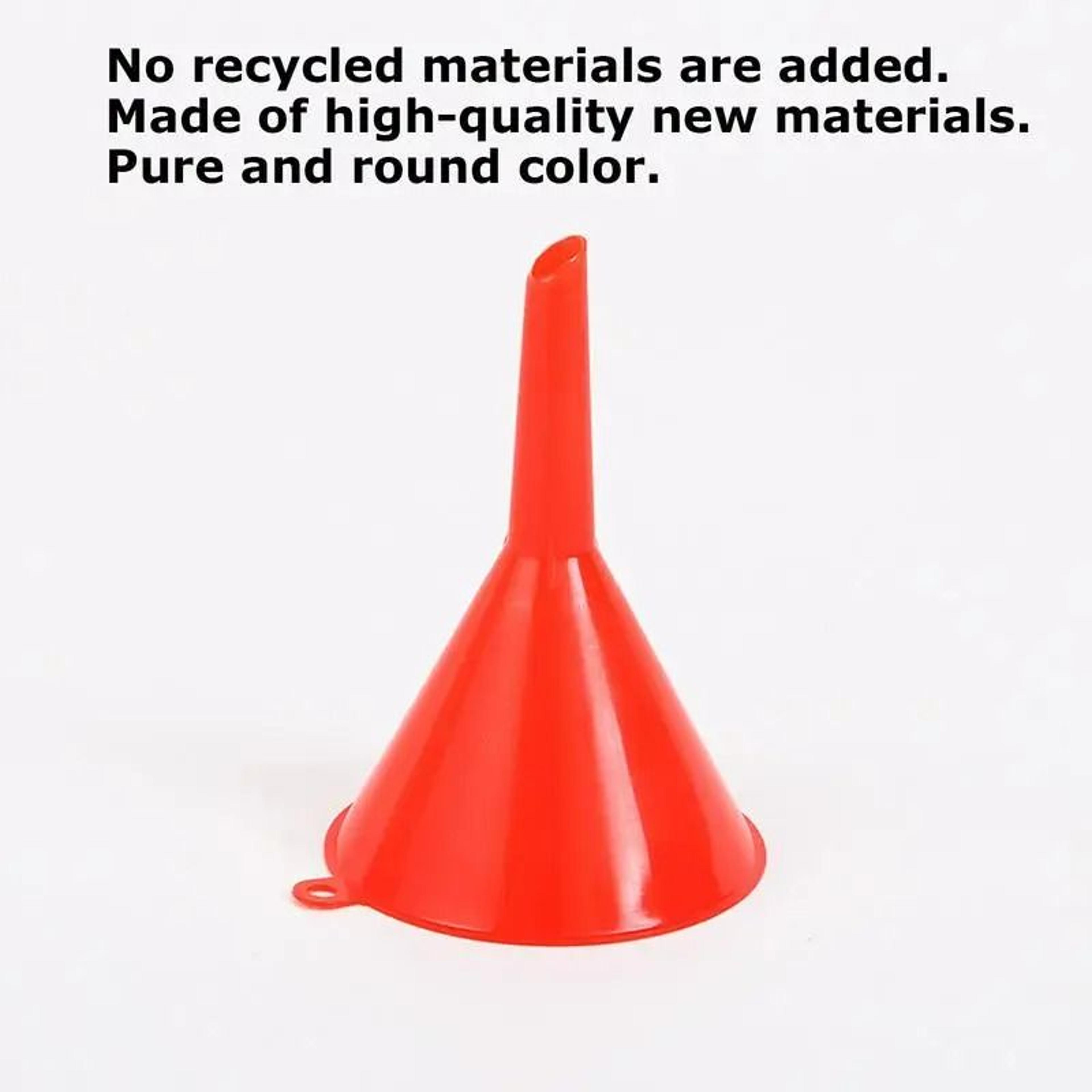 4Piece MultiSize Plastic Engine Oil Funnel Set 4