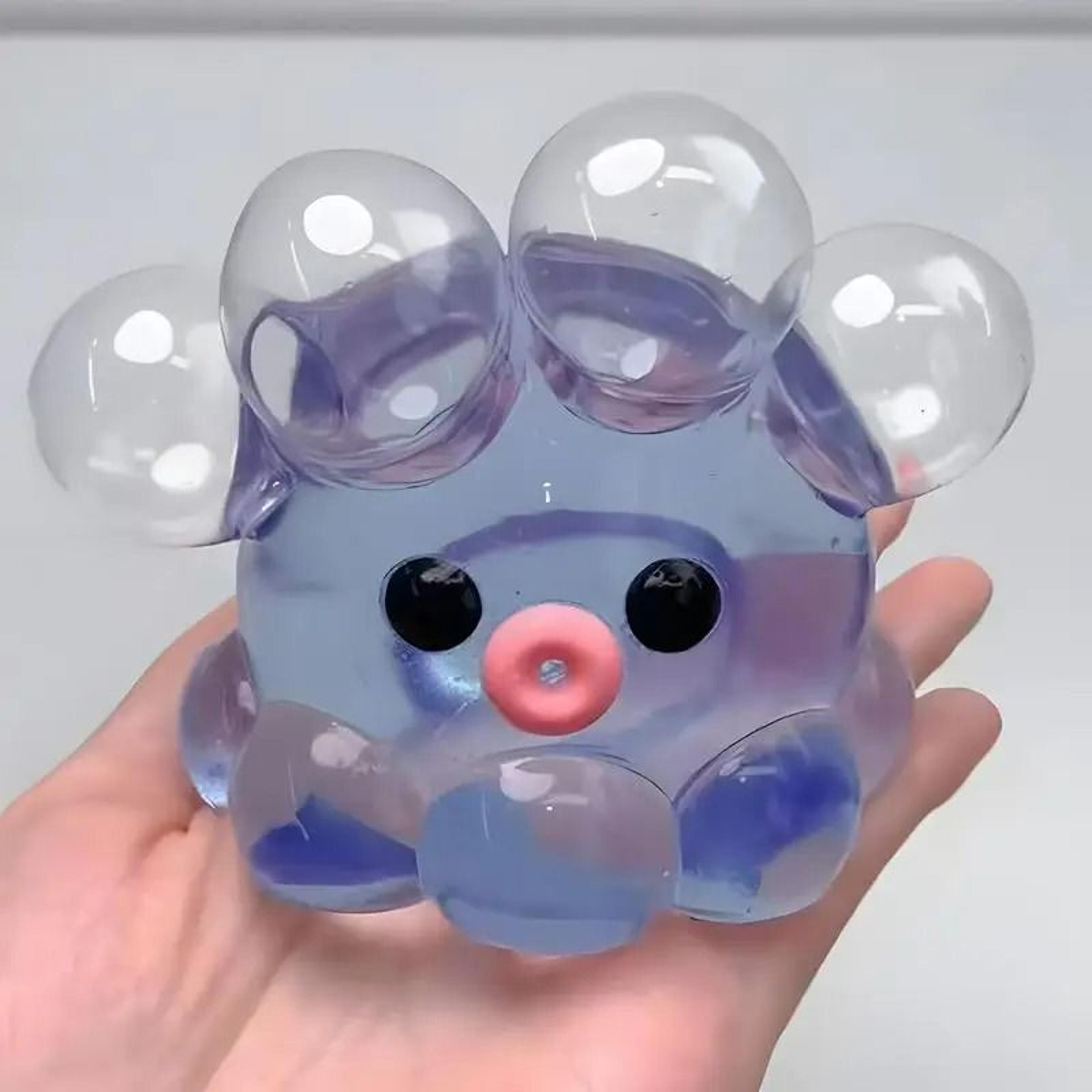 Clear Octopus Bubble Squeeze Fidget Toy 3