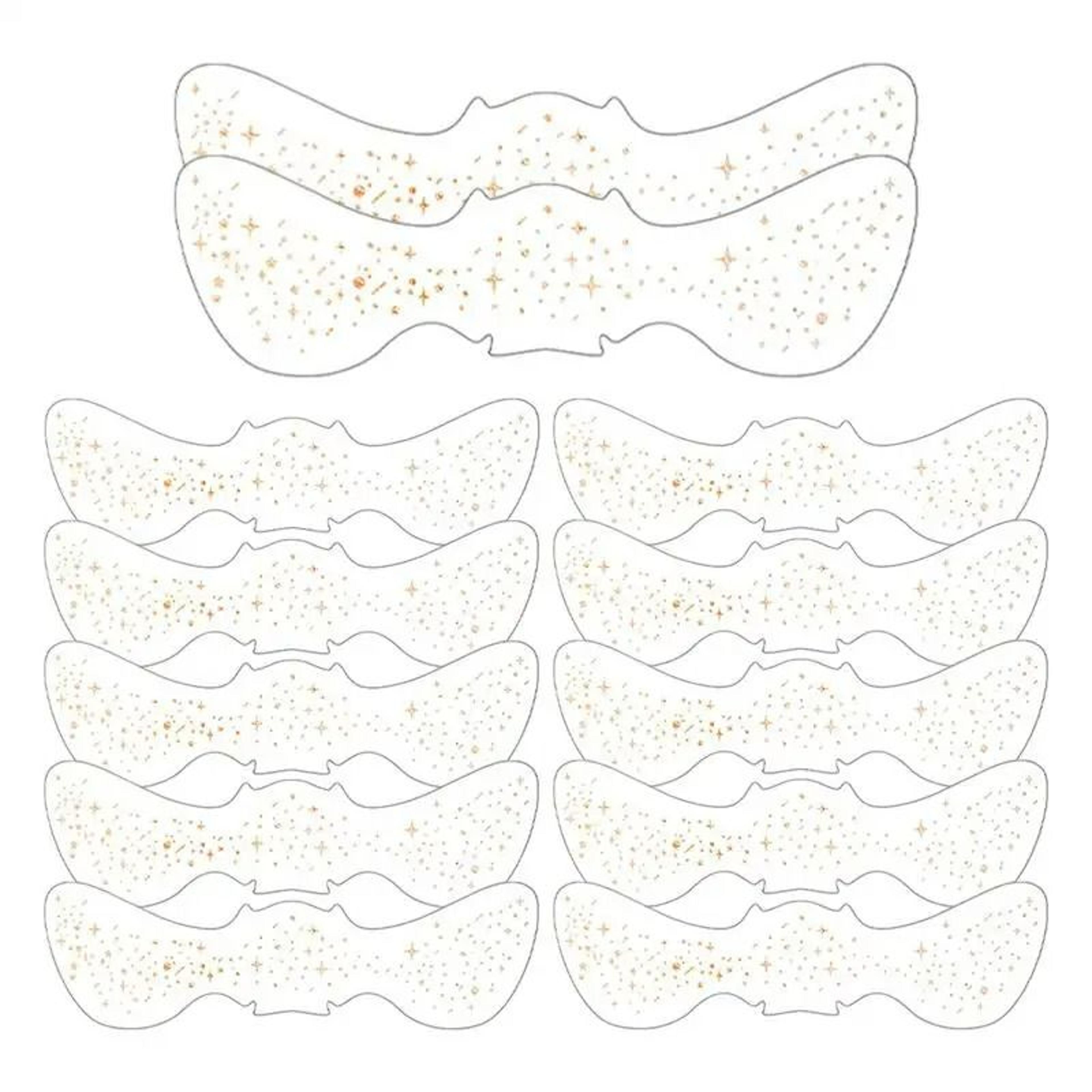 Glitter Fake Freckles Temporary Face Tattoos 2