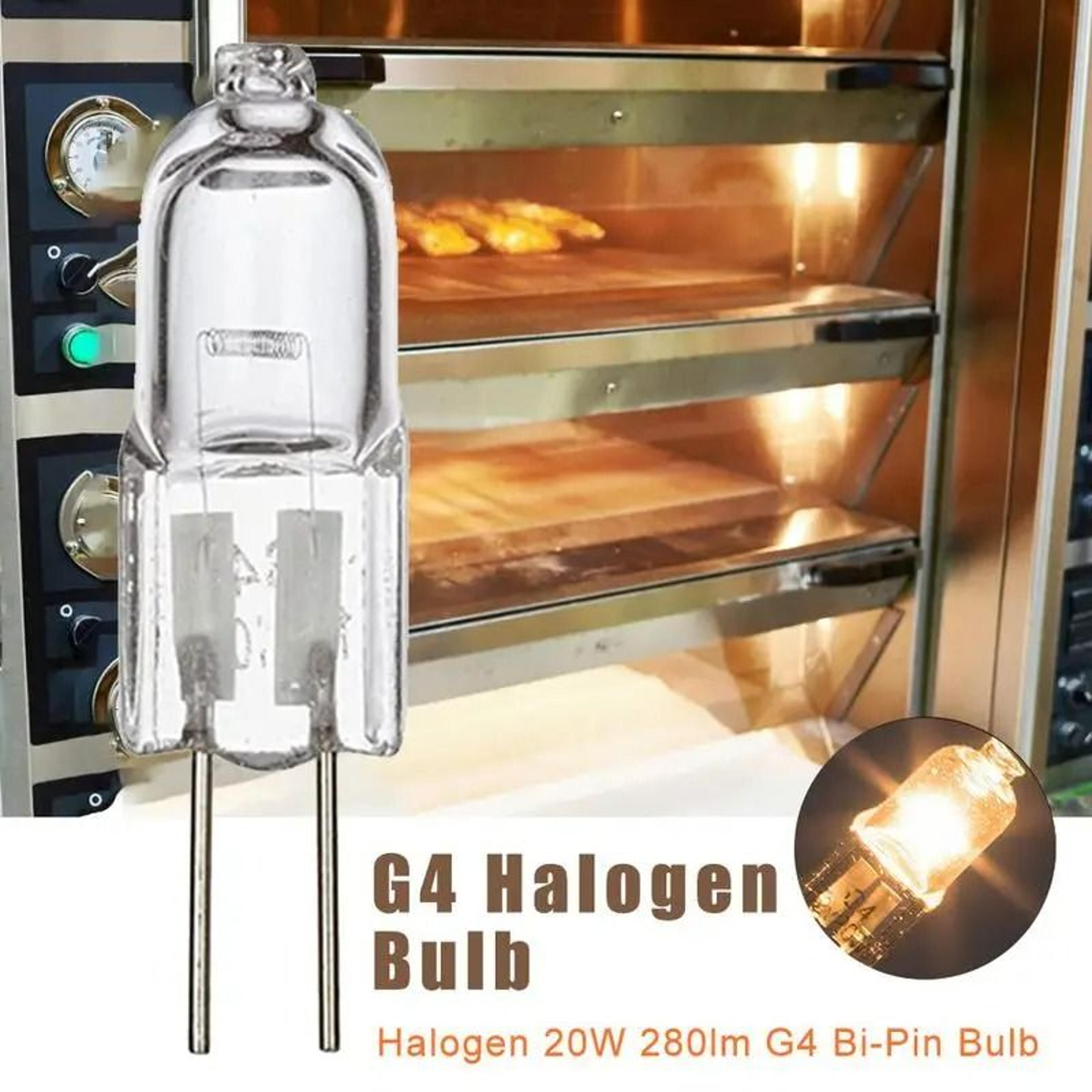 Compact G4 12V BiPin Halogen Capsule Light Bulb 5