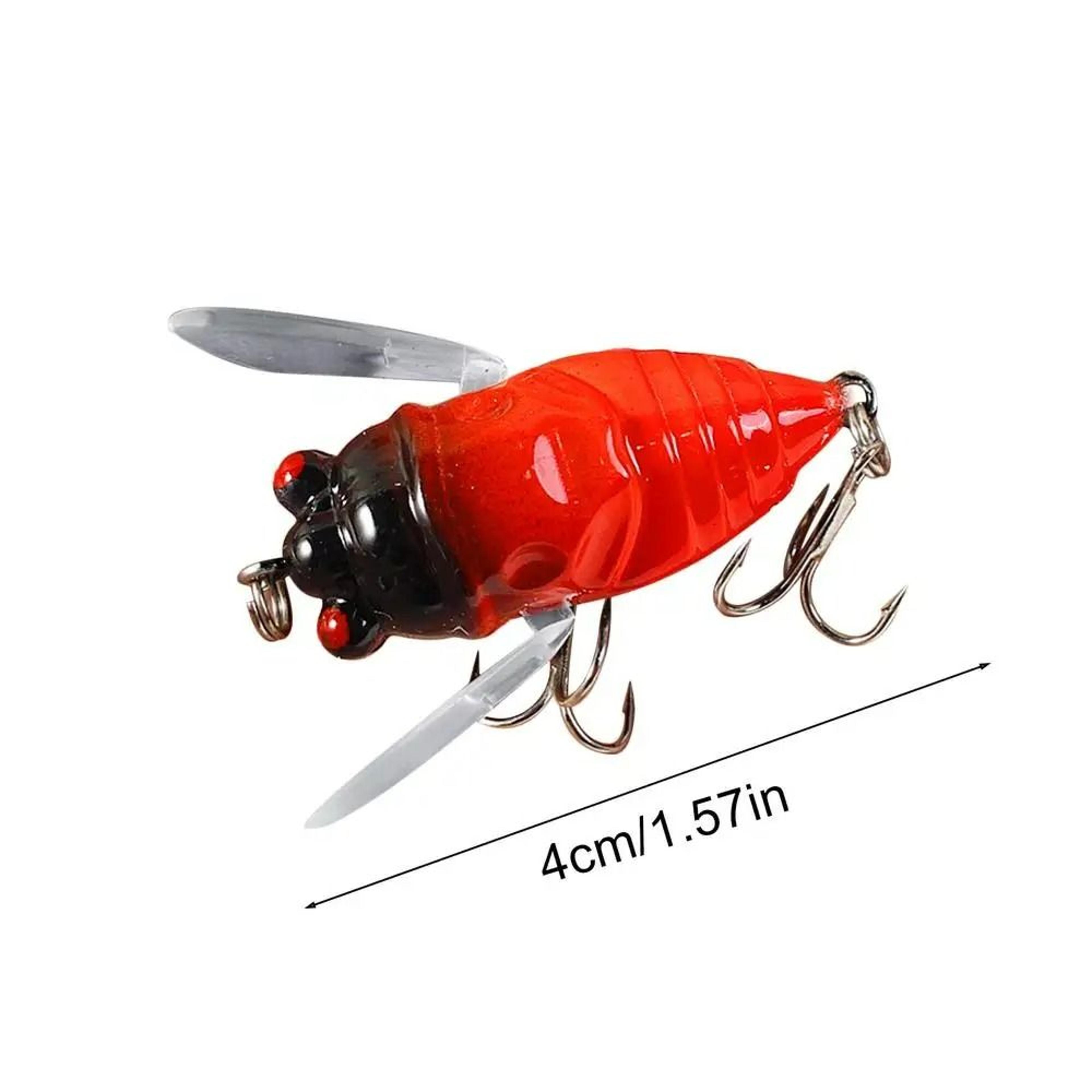 Realistic Topwater Cicada Fishing Lure 9