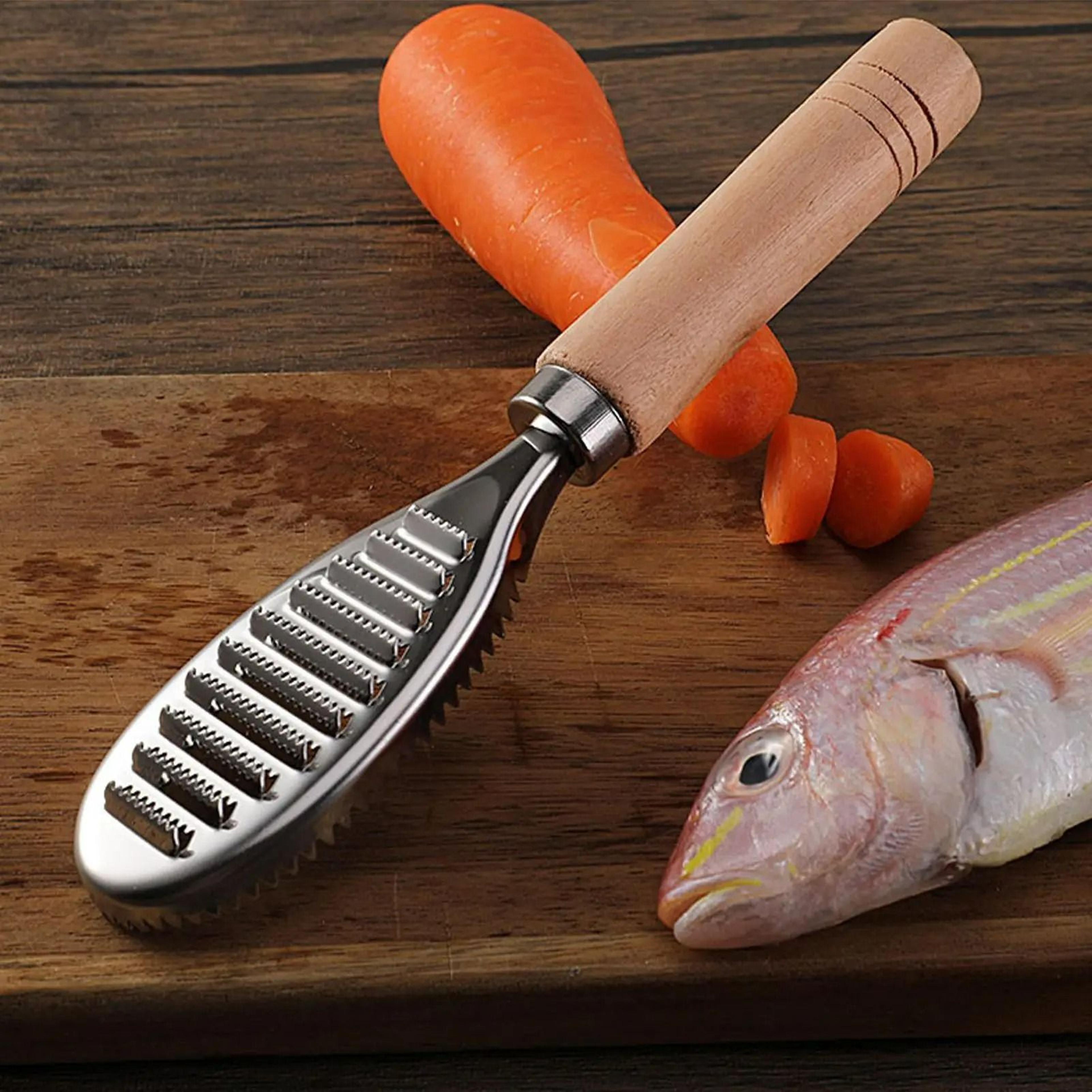 Stainless Steel Fish Scaler Remover And Cleaner 0