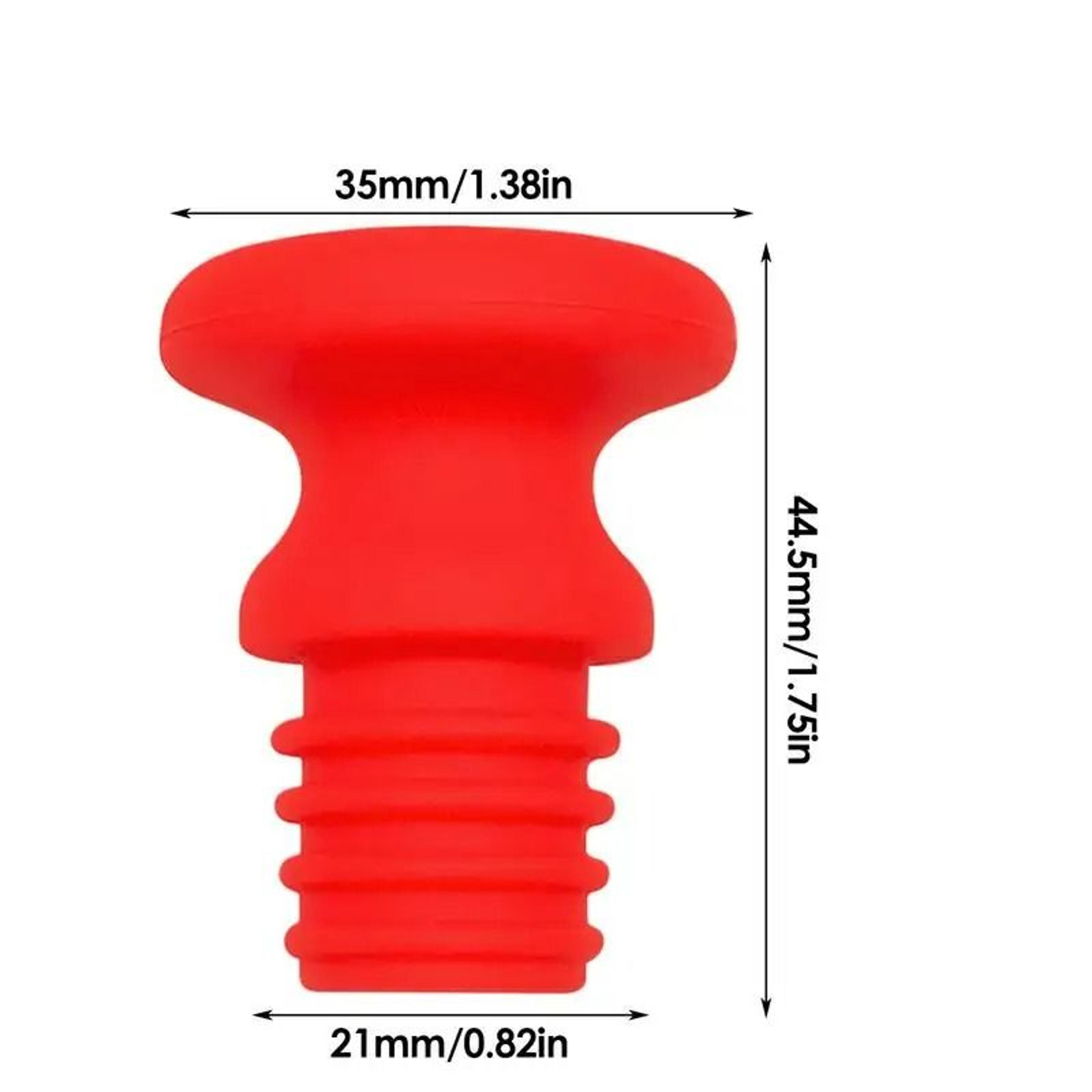 Novelty Top Hat Silicone Wine Bottle Stopper 6