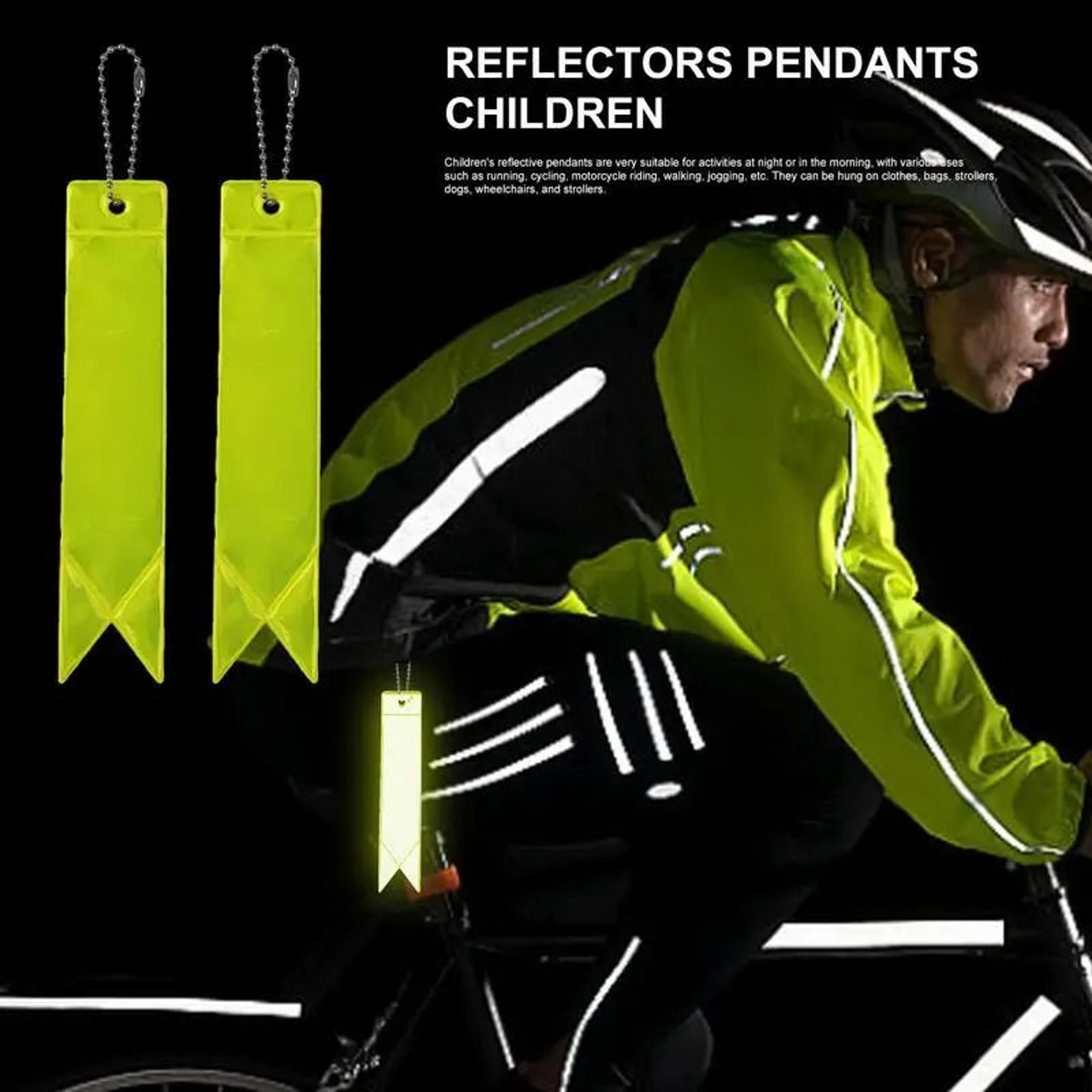 HighVisibility Safety Reflective Keychain Pendants 10 Pieces 1