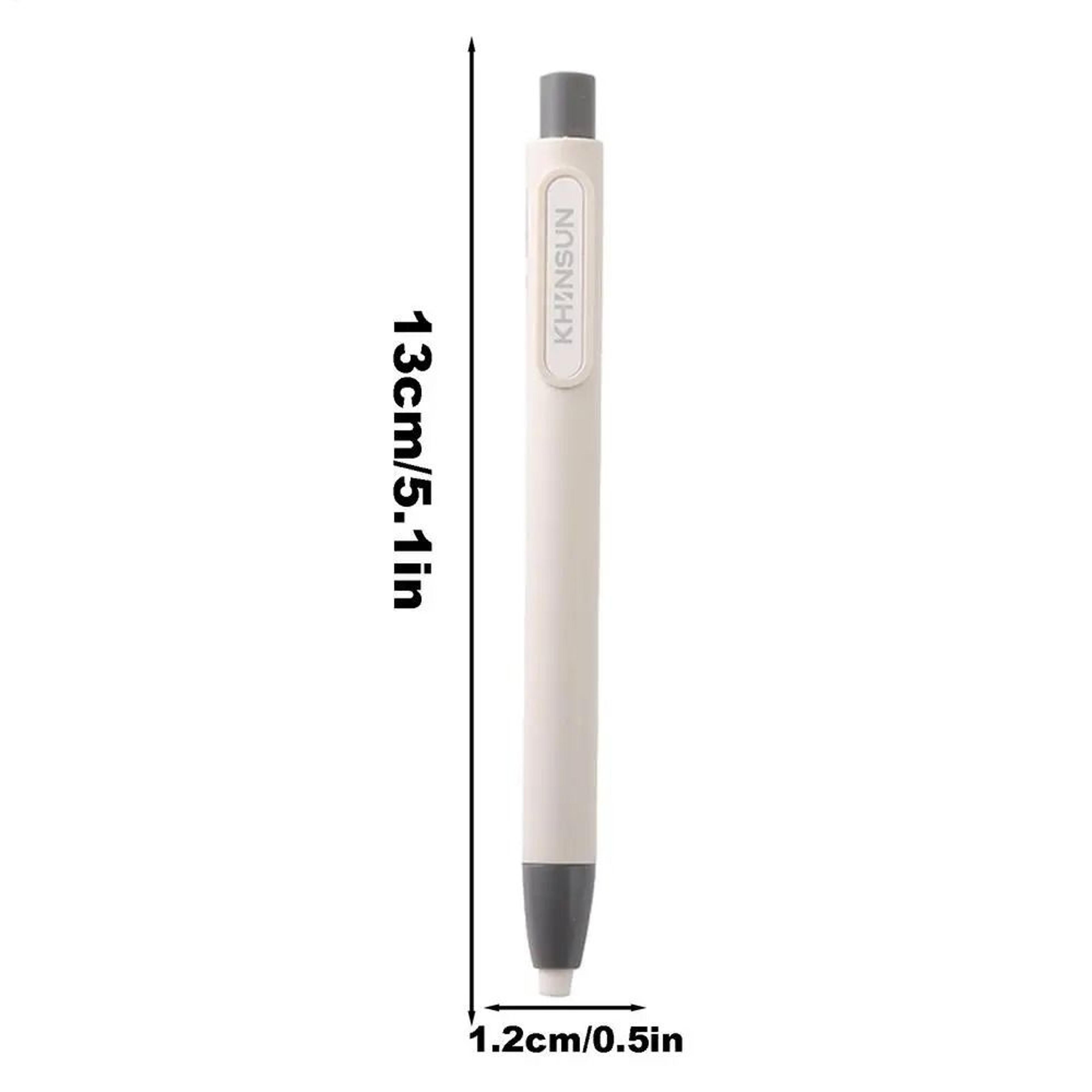 Retractable Press Pen Pencil Eraser 7