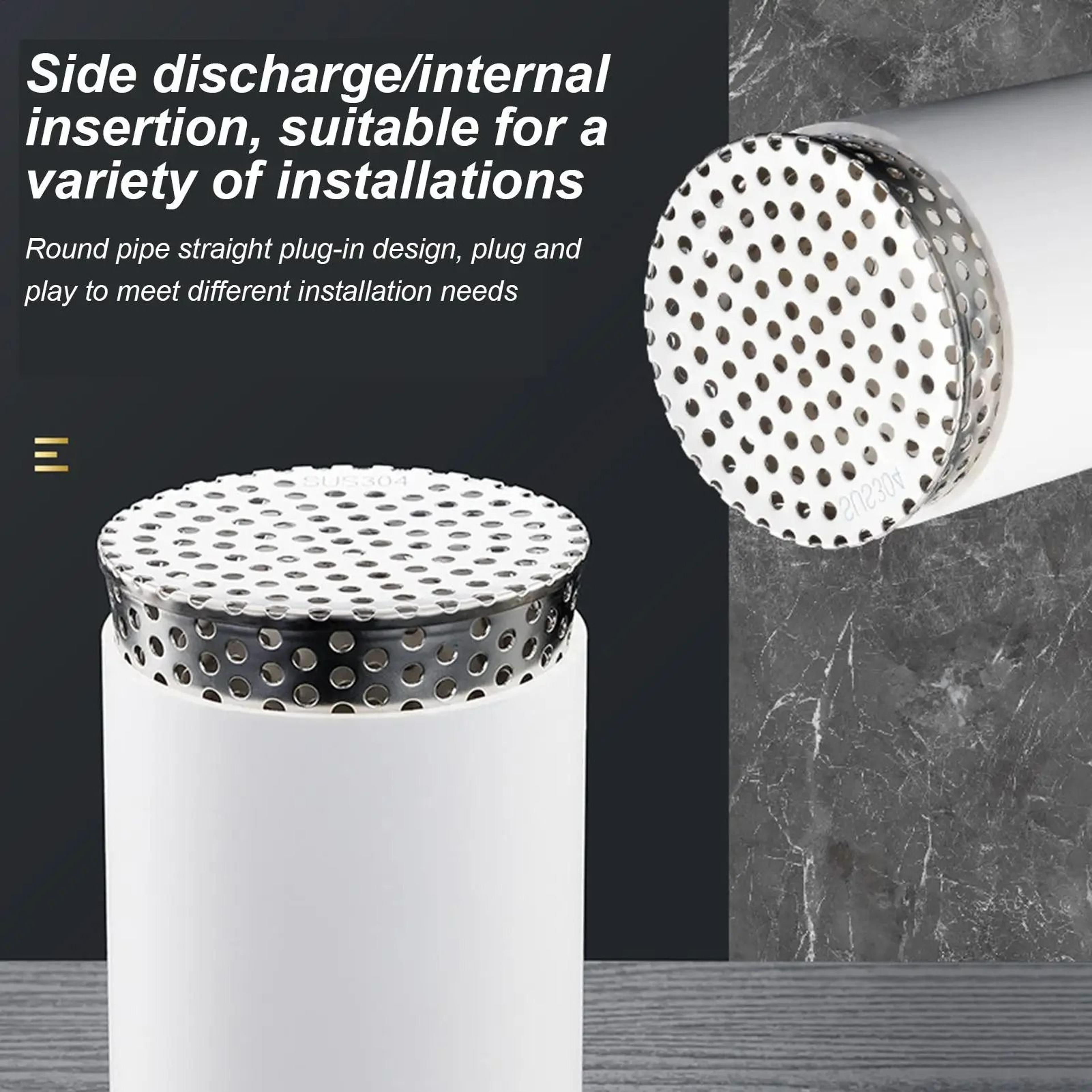 Stainless Steel Gutter Downspout Guard Strainer 3