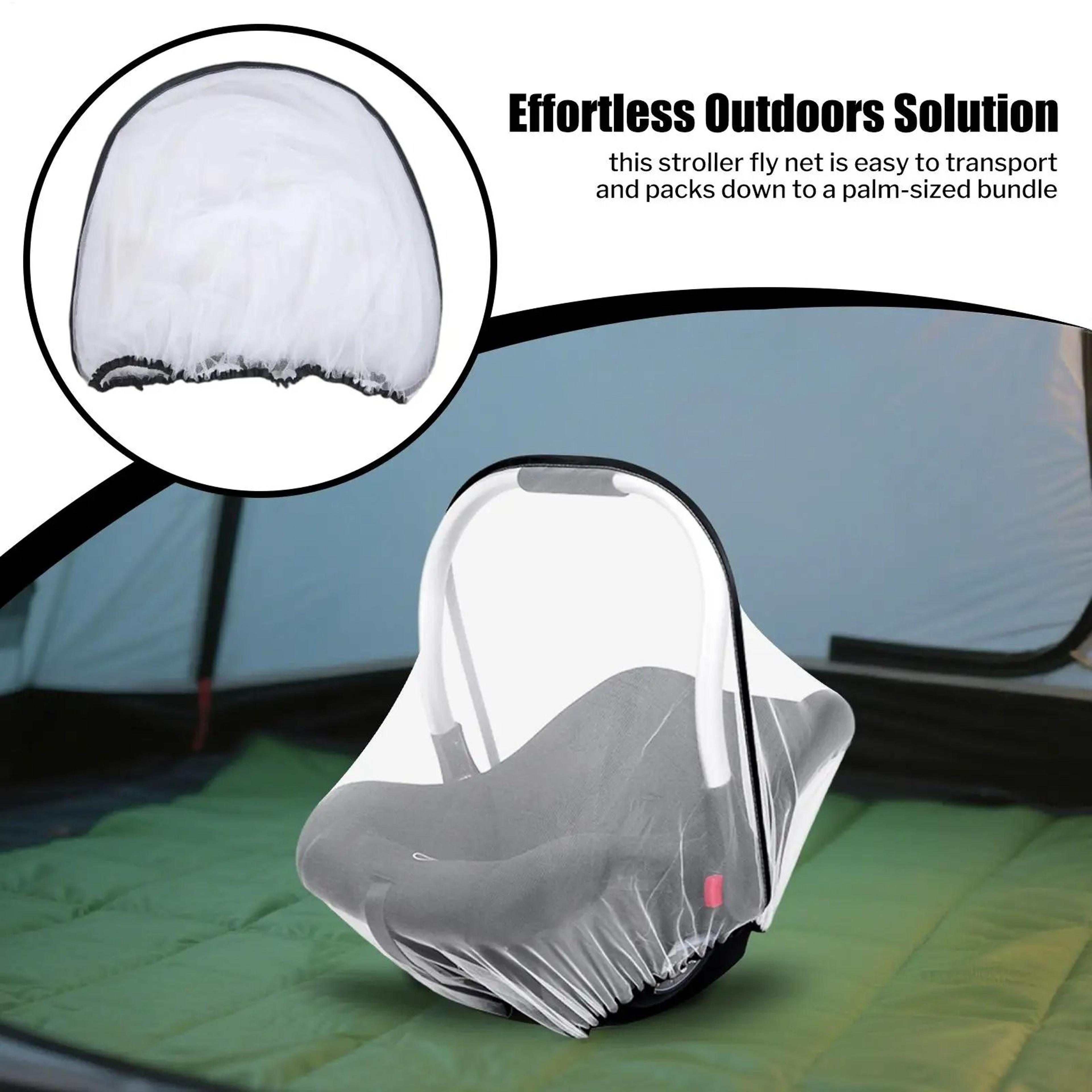 Universal Breathable Mosquito Net For Baby Stroller 2
