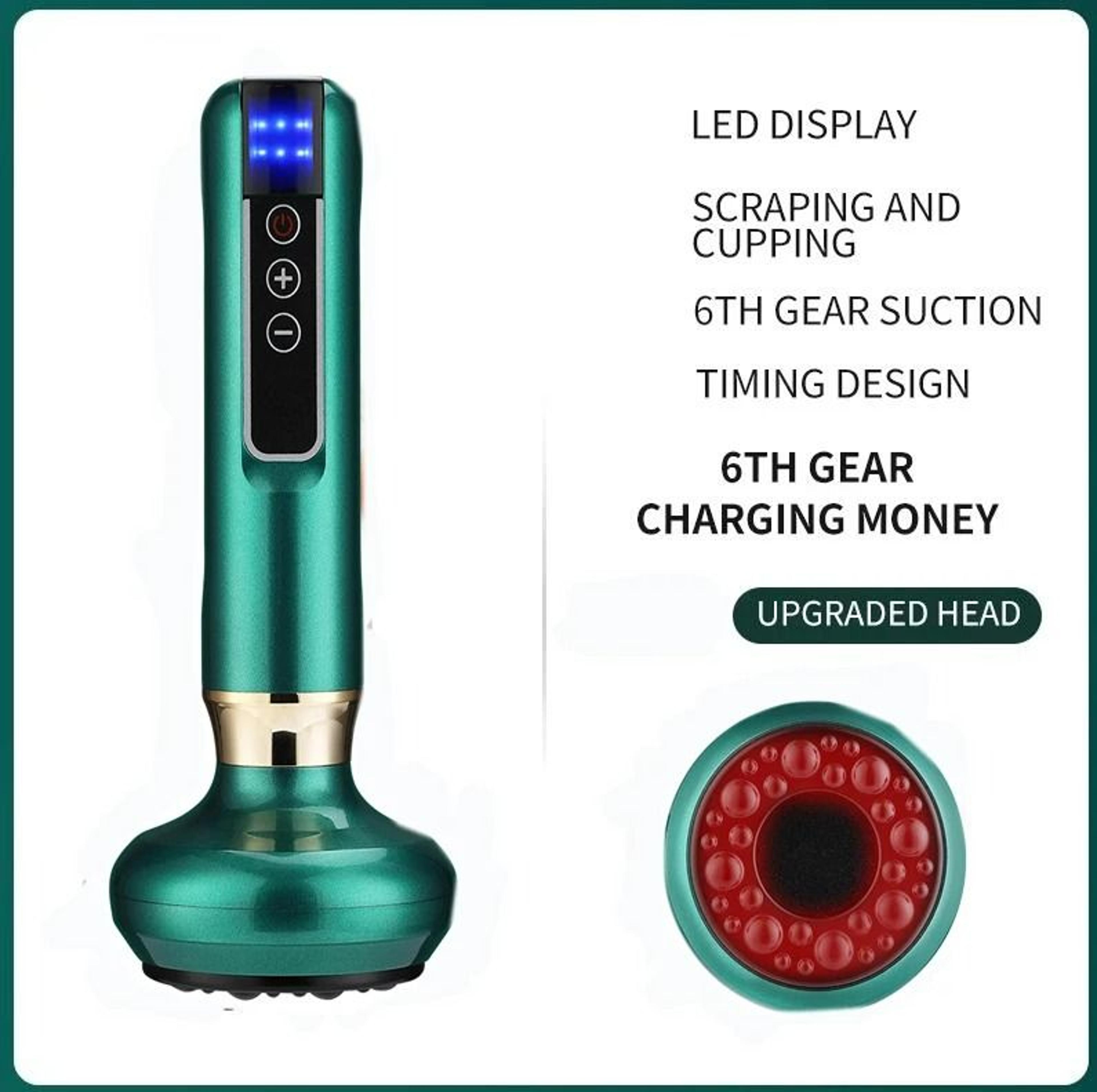 Intelligent Electric Suction Cupping Massager Set 6