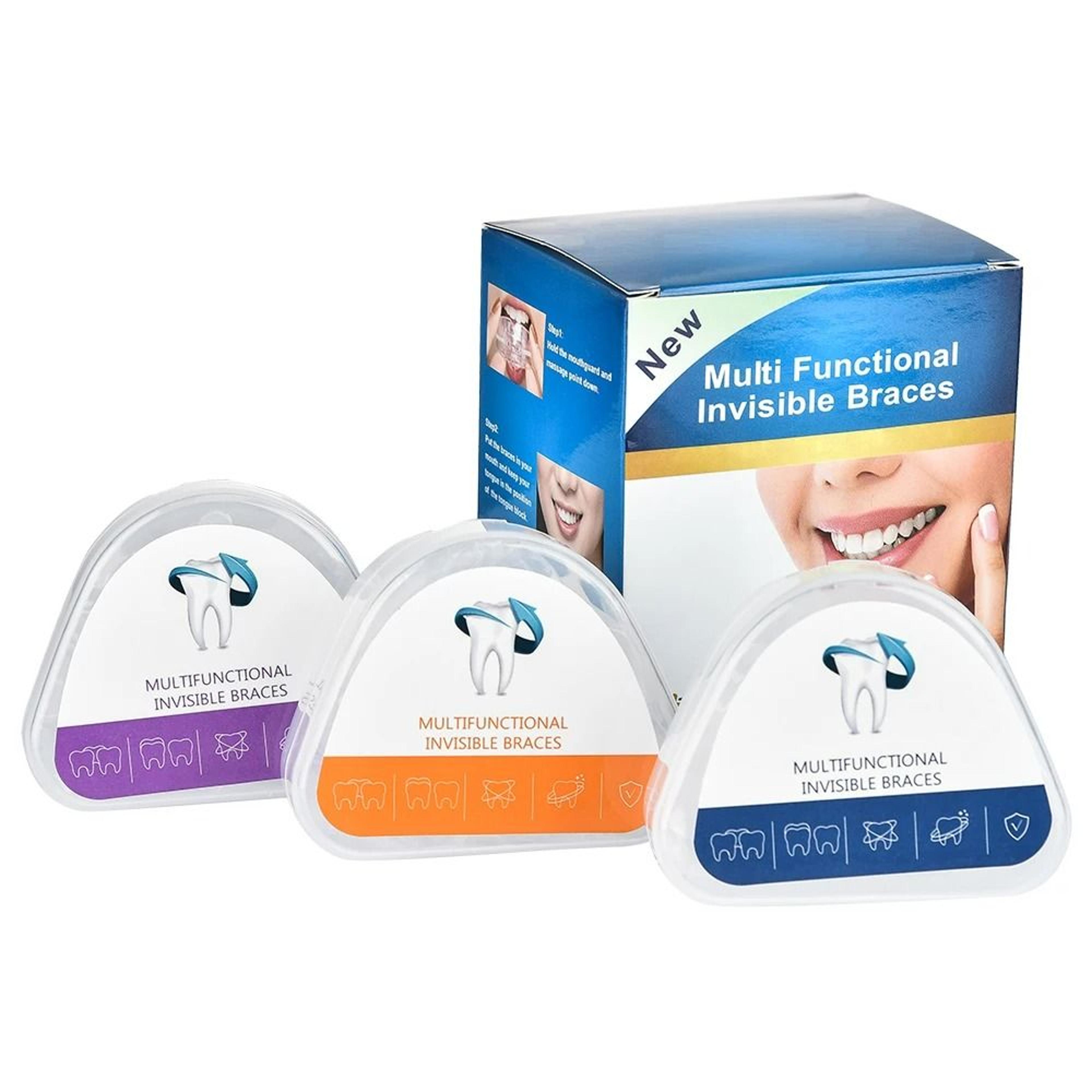 3Stage Clear Teeth Straightener Set 1