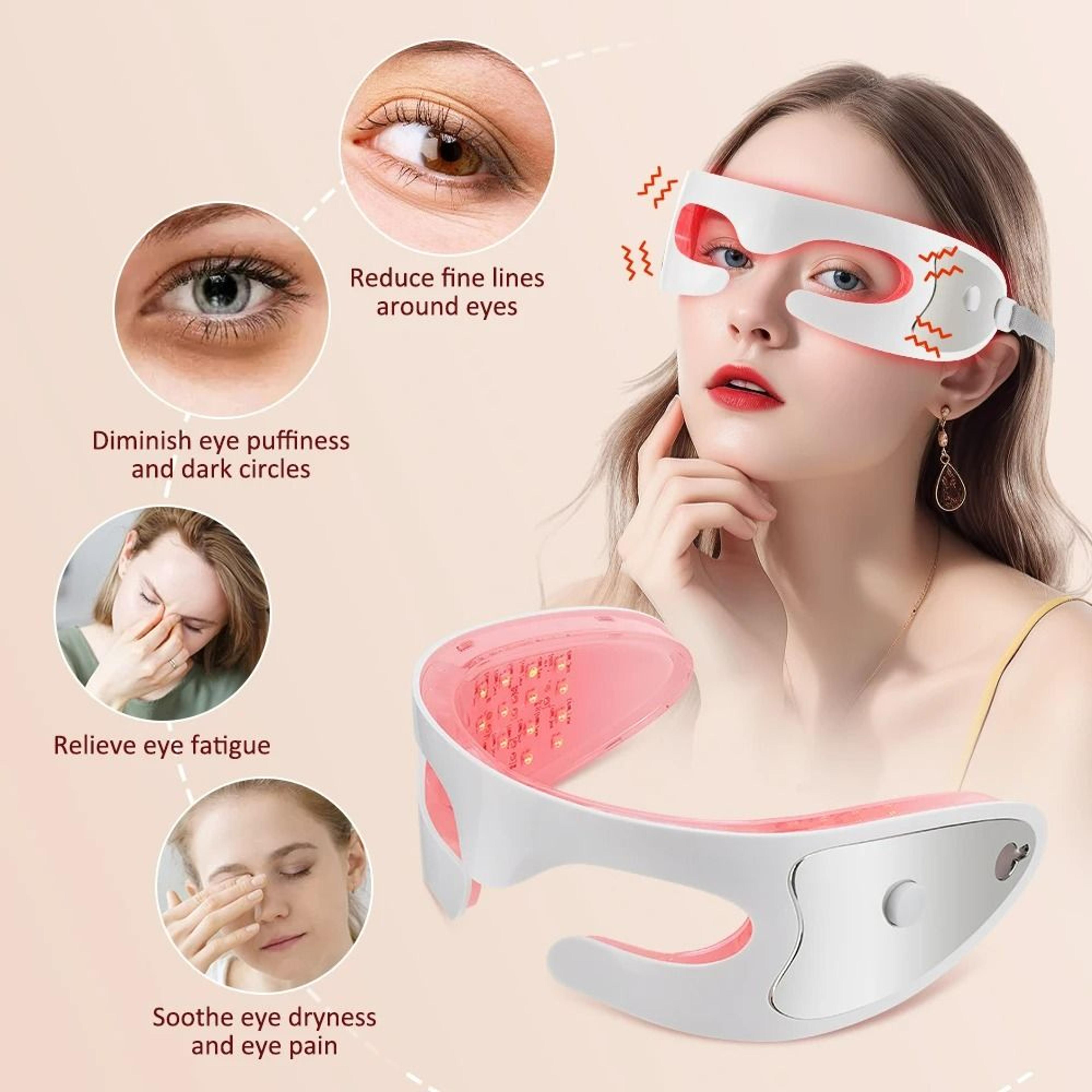 EMS Red Light Eye Therapy Beauty Massager 2