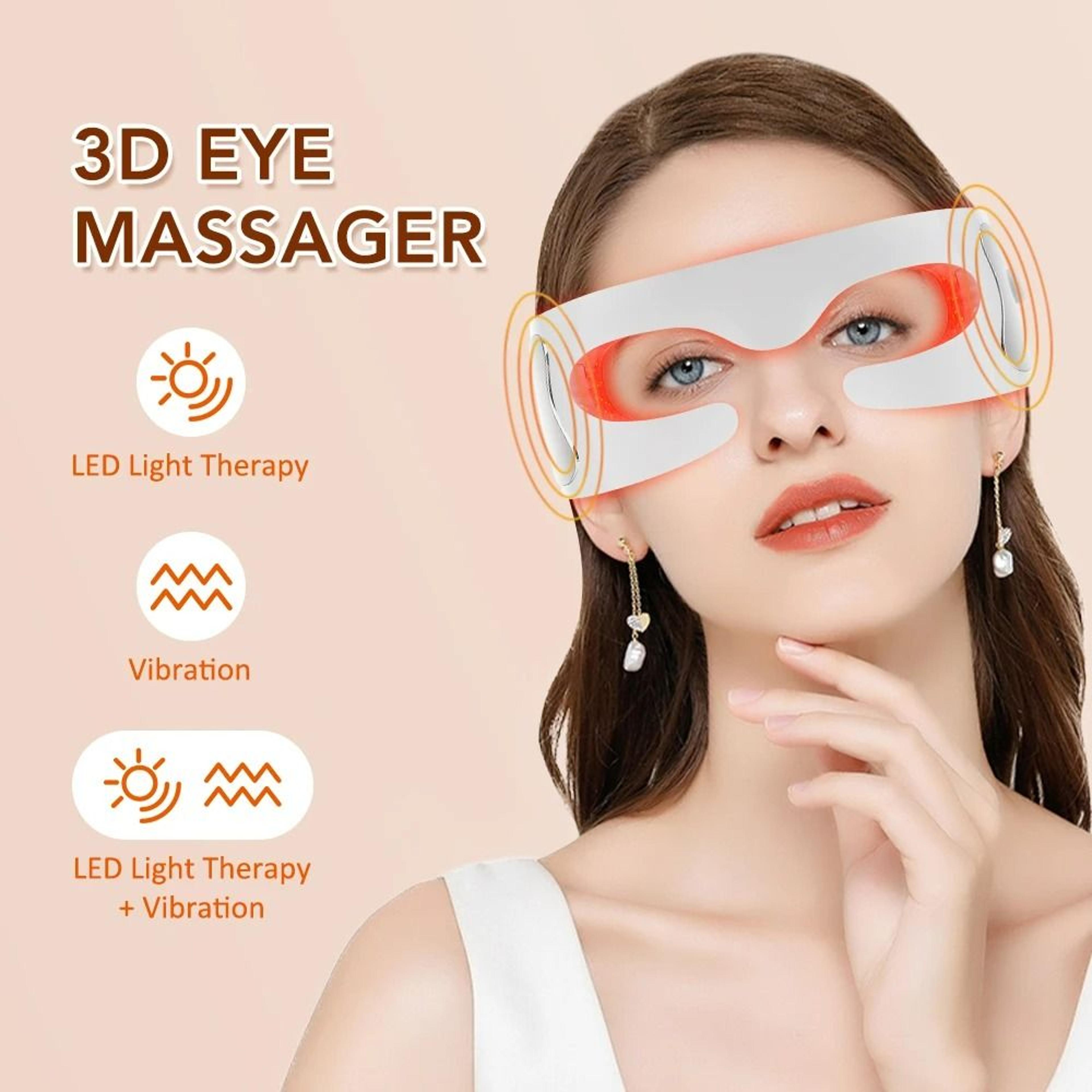 EMS Red Light Eye Therapy Beauty Massager 1