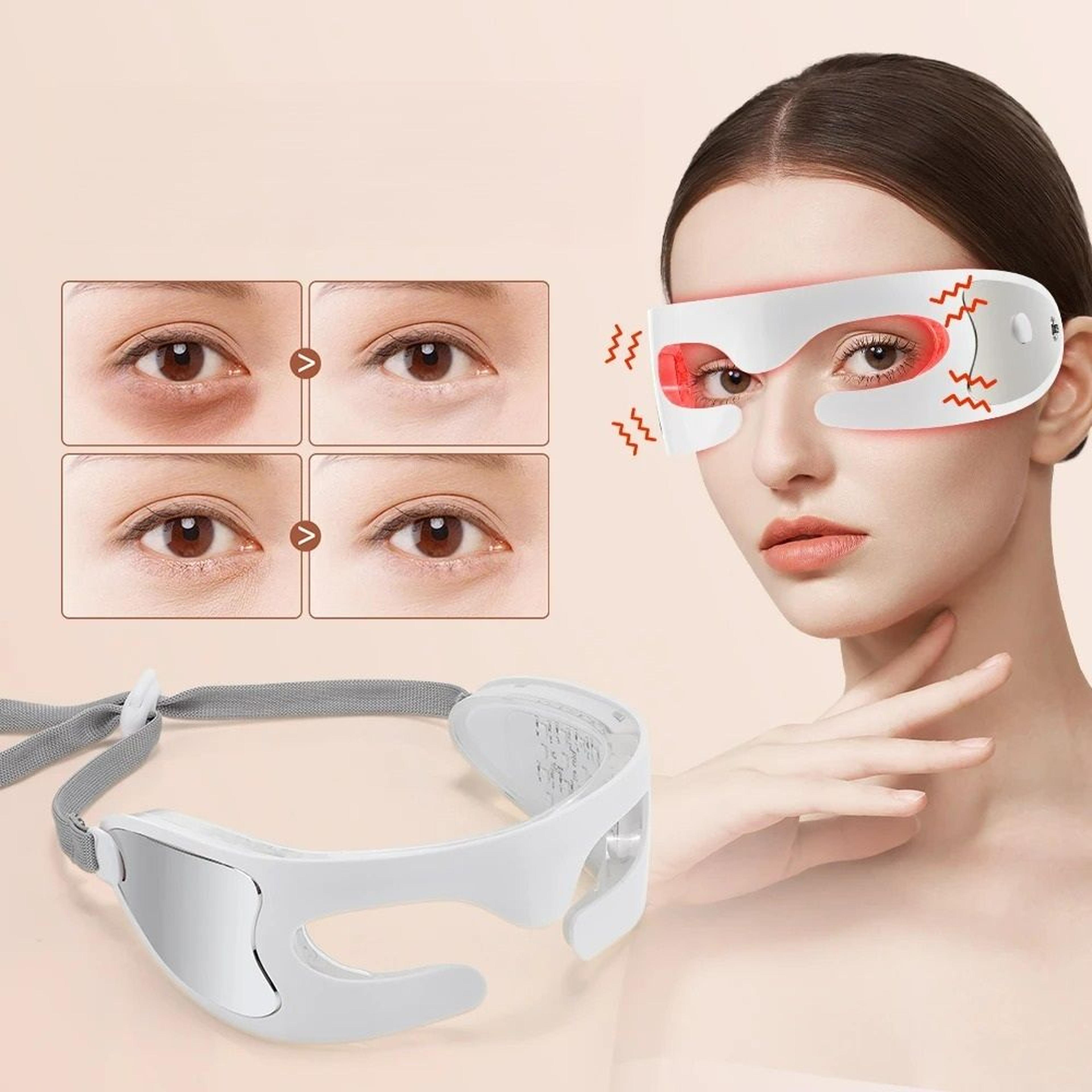 EMS Red Light Eye Therapy Beauty Massager 0