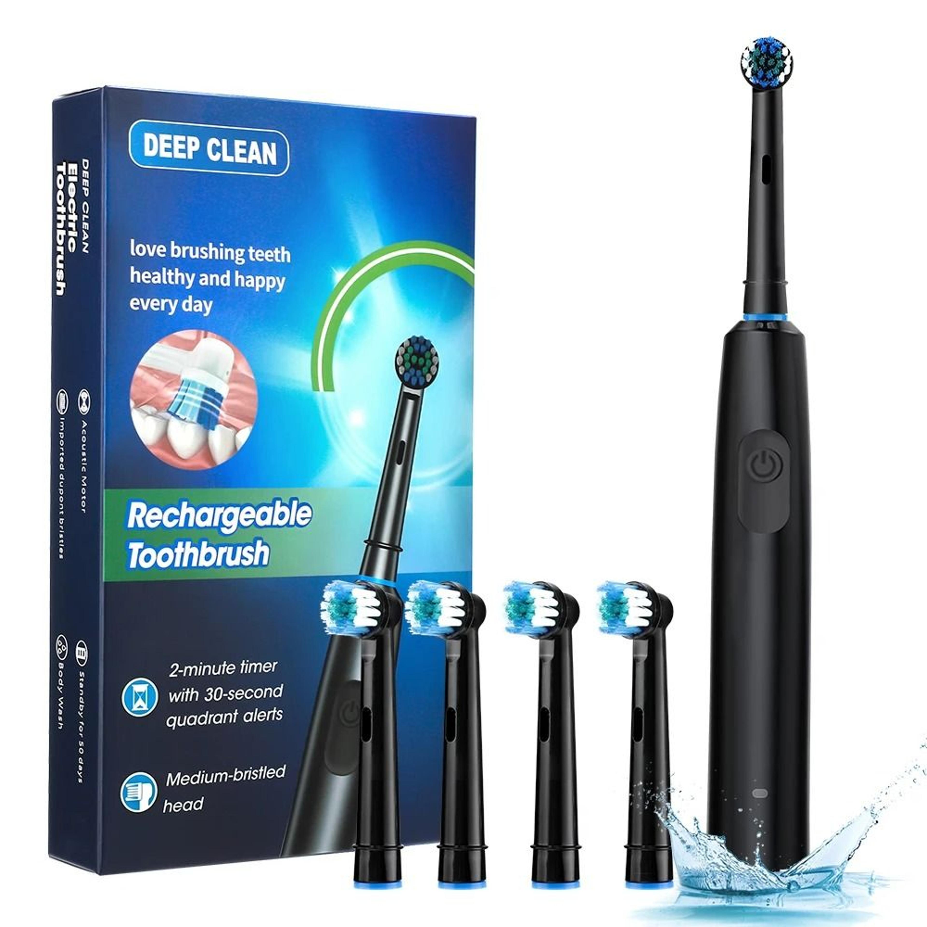 Rechargeable Waterproof Sonic Electric Toothbrush 0