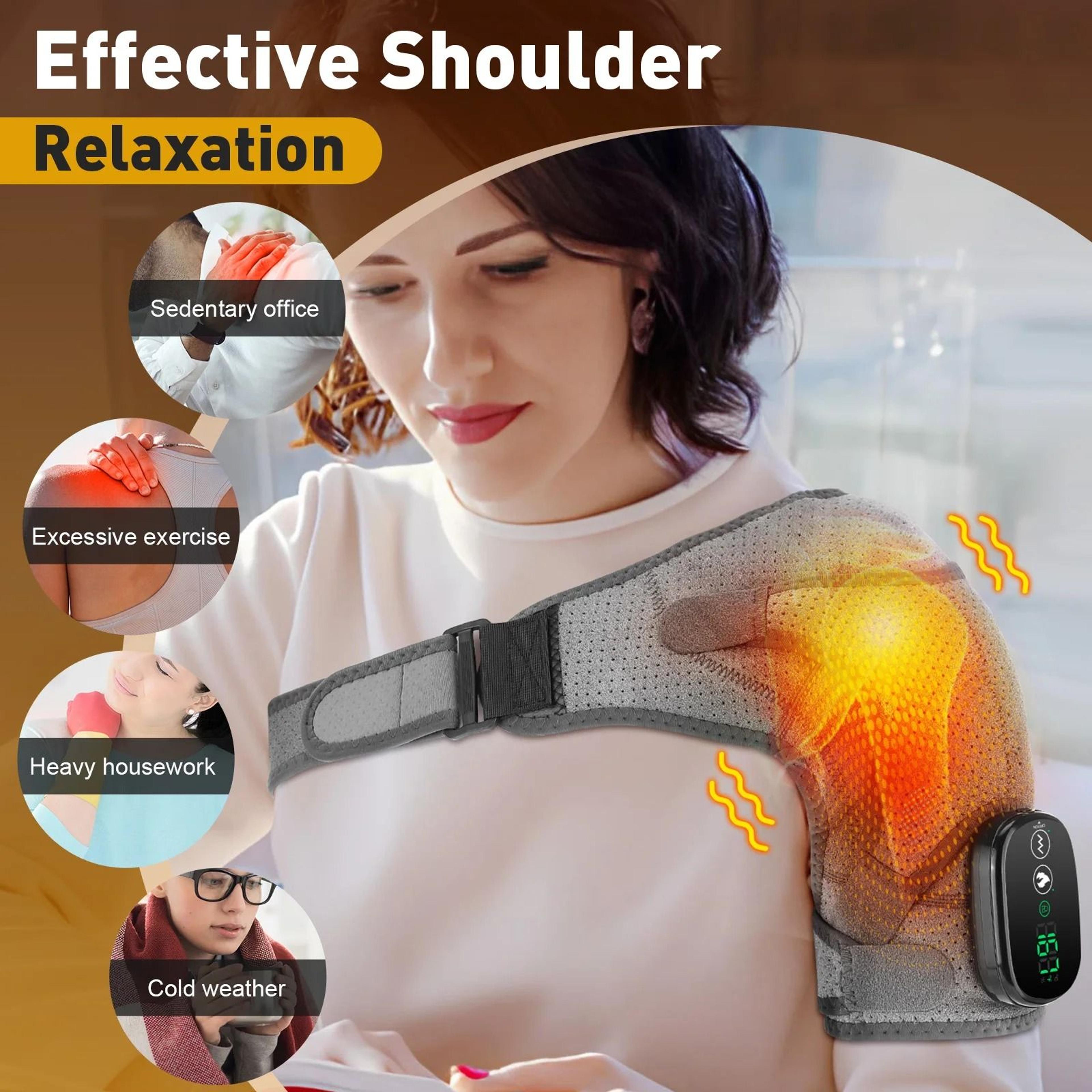 2in1 Heated Joint Massager  Thermal Support Brace 3