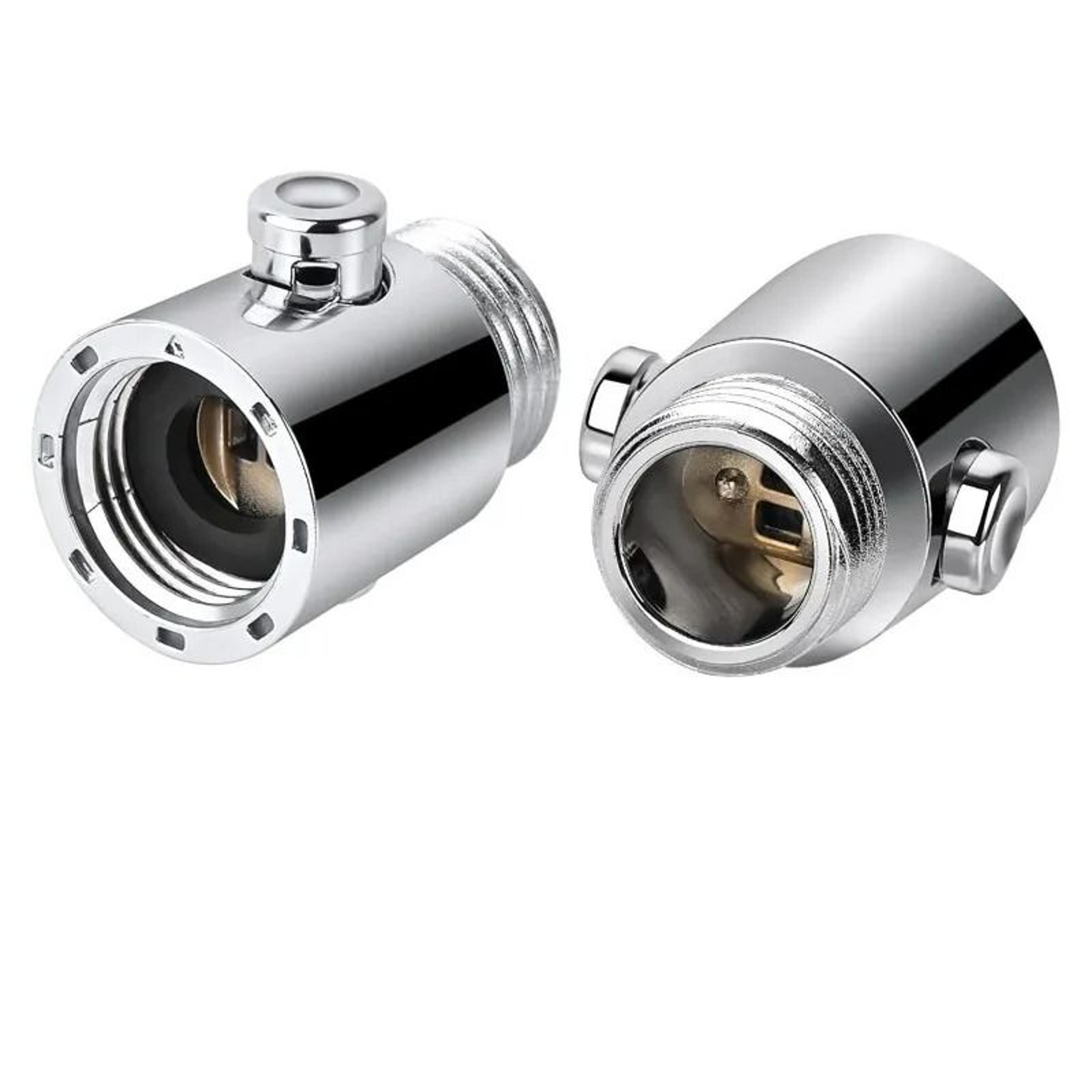 ABS Shower Head Arm Diverter Valve  Water Separator Adapter 5