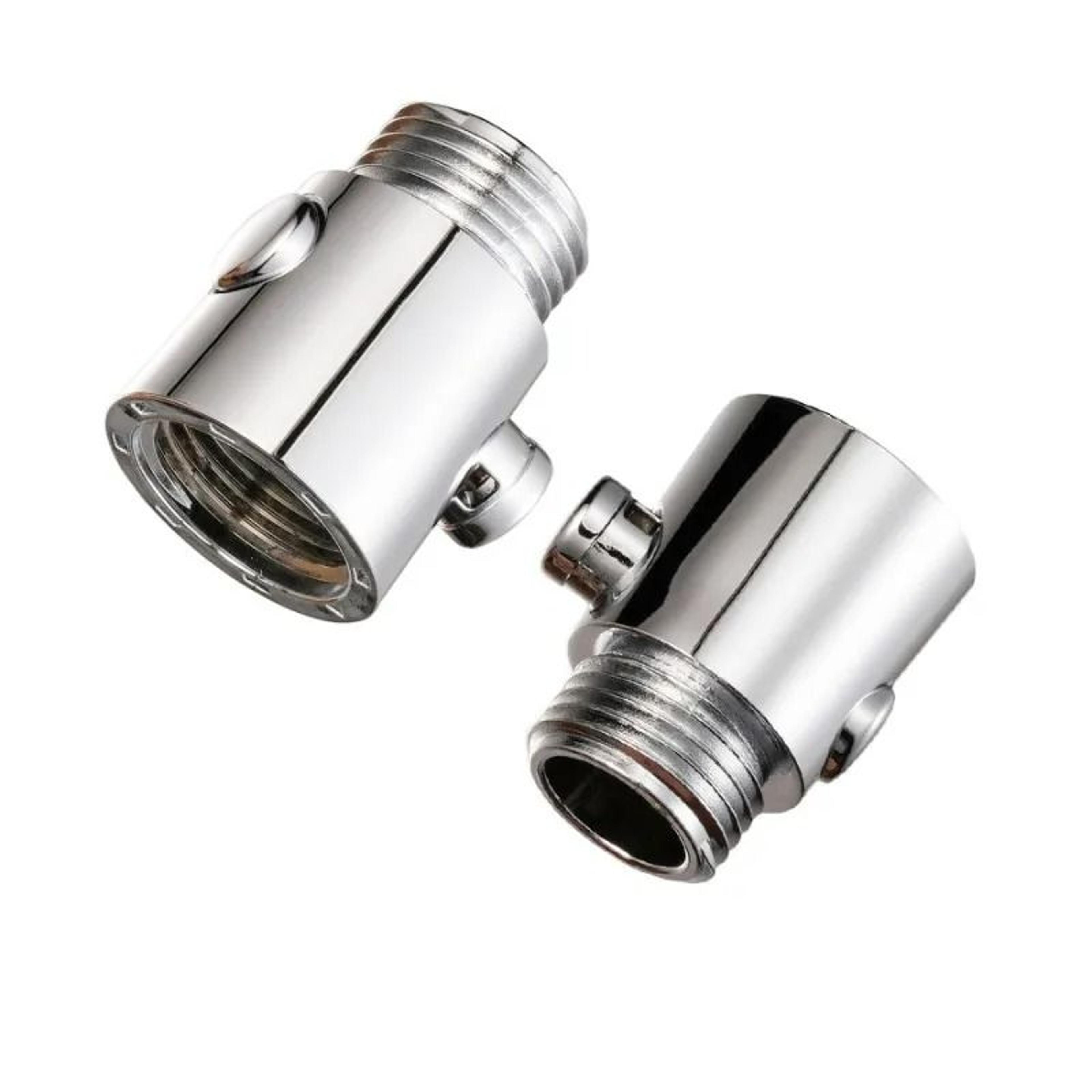 ABS Shower Head Arm Diverter Valve  Water Separator Adapter 6