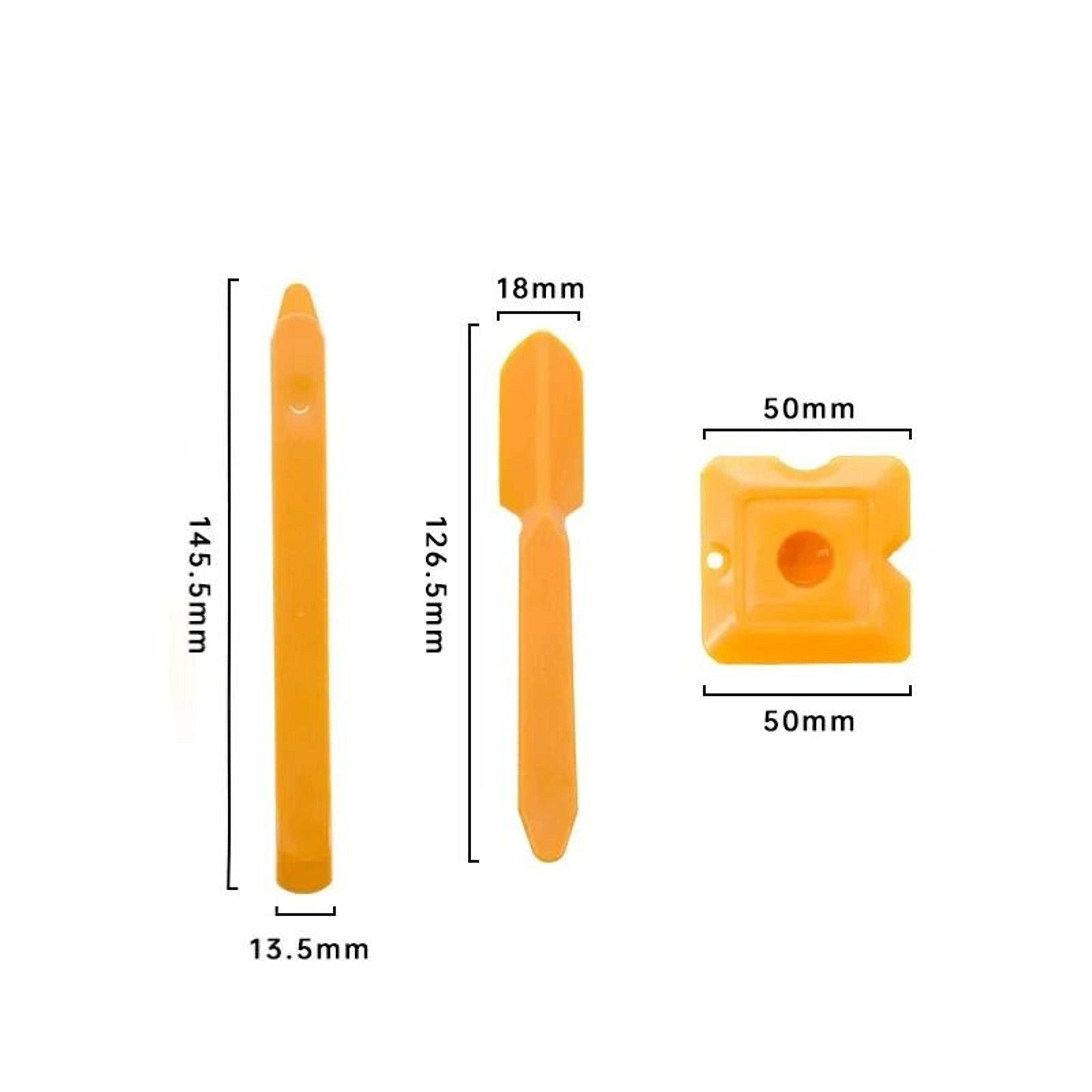 3in1 Caulking Tool Kit  Sealant Spreader Scraper Set 6