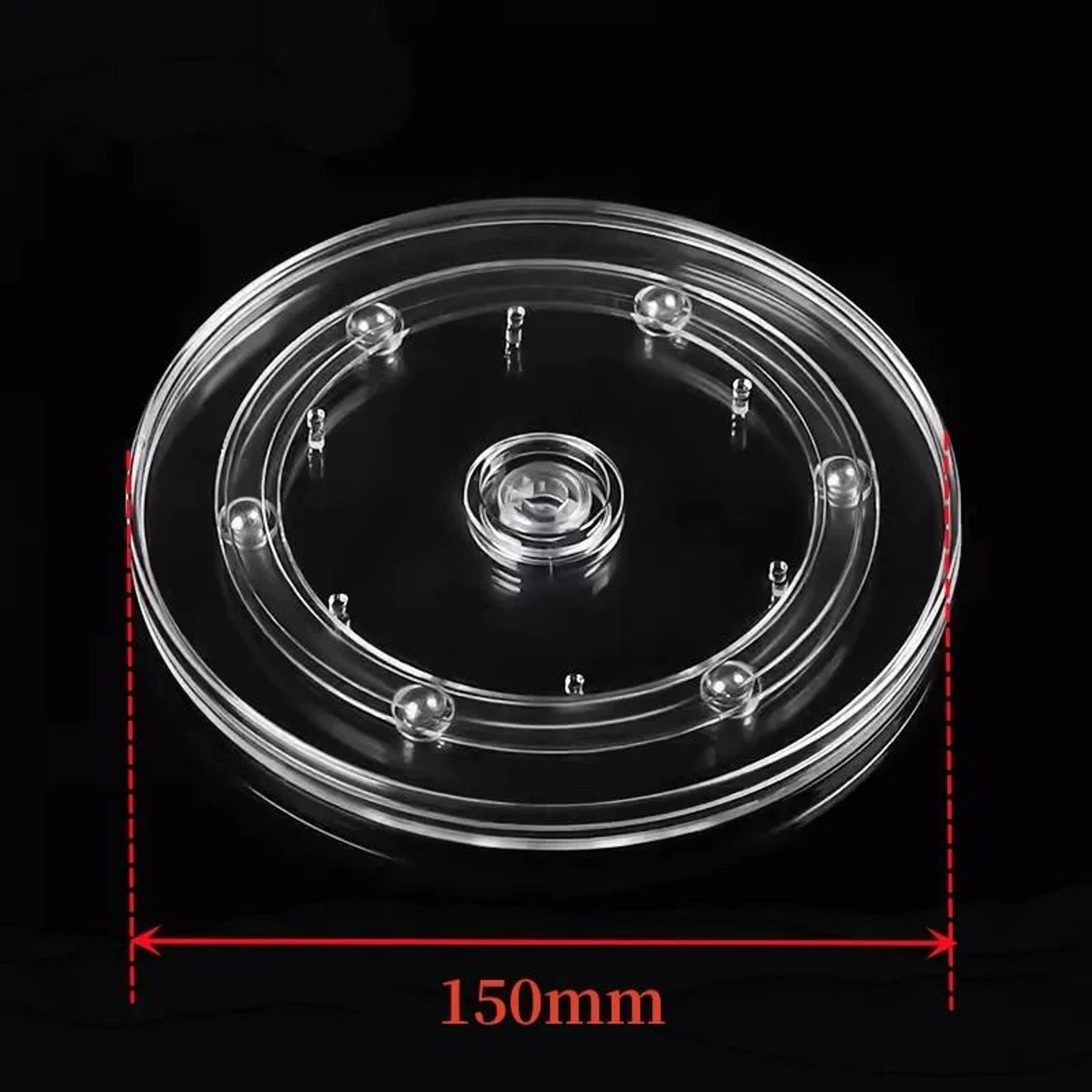 Universal 360 Rotating Acrylic Turntable Display Stand 11