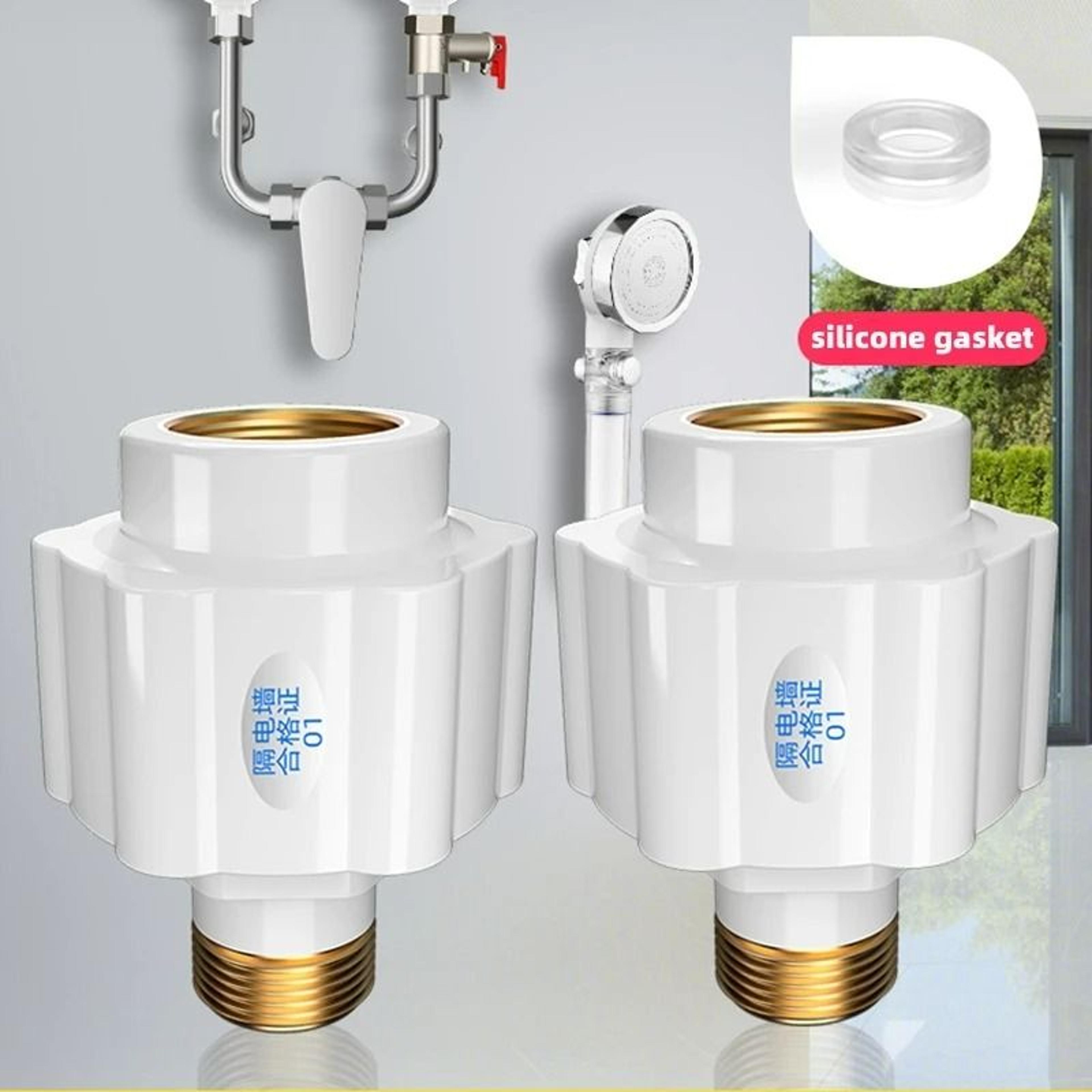 2-piece electric water heater anti-electric wall safety isolation kit