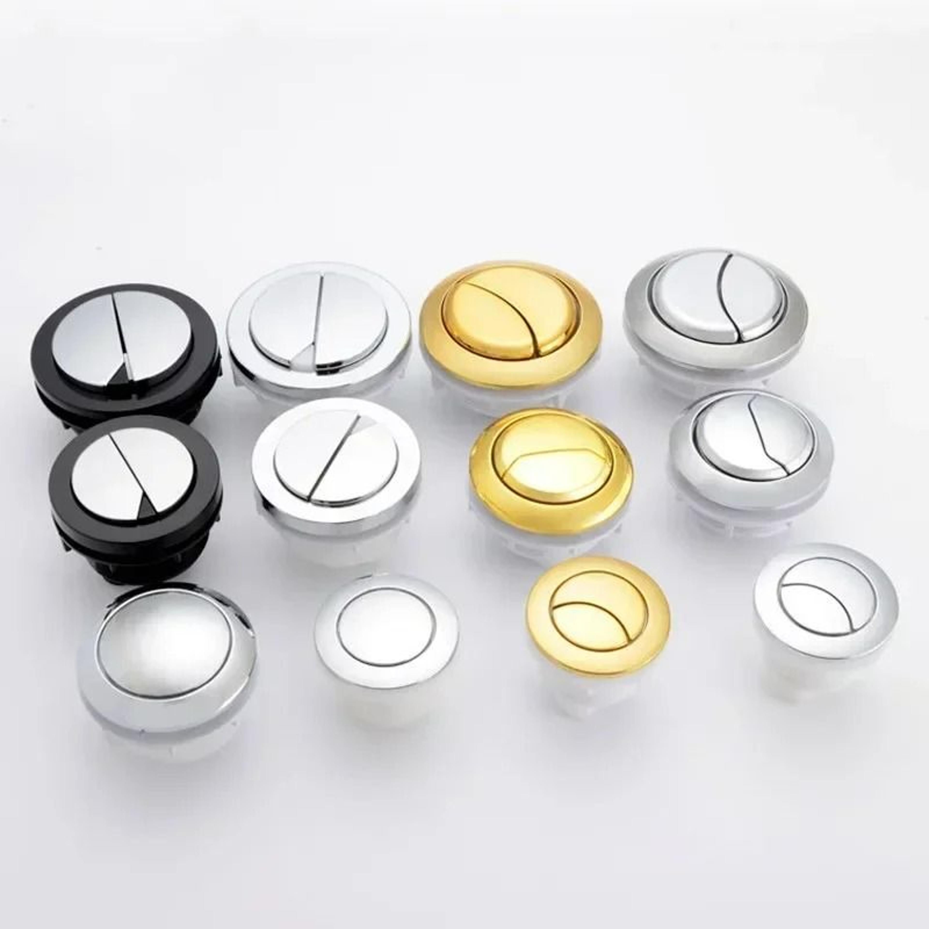 Dual Flush Toilet Tank Push Button  Universal Flush Valve Switch 1
