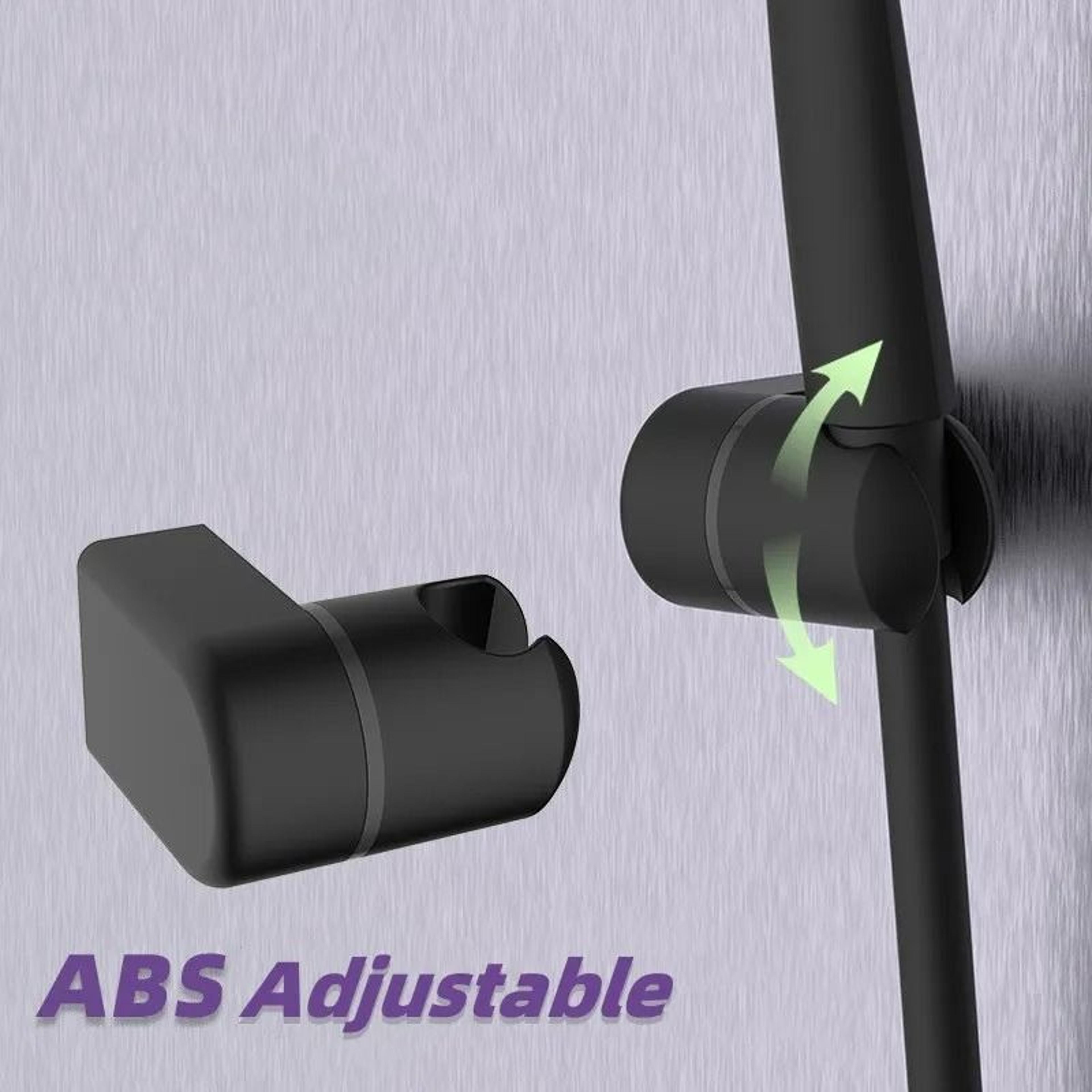 Universal Adjustable Shower Rail Slider Bracket  Hand Shower Holder 3