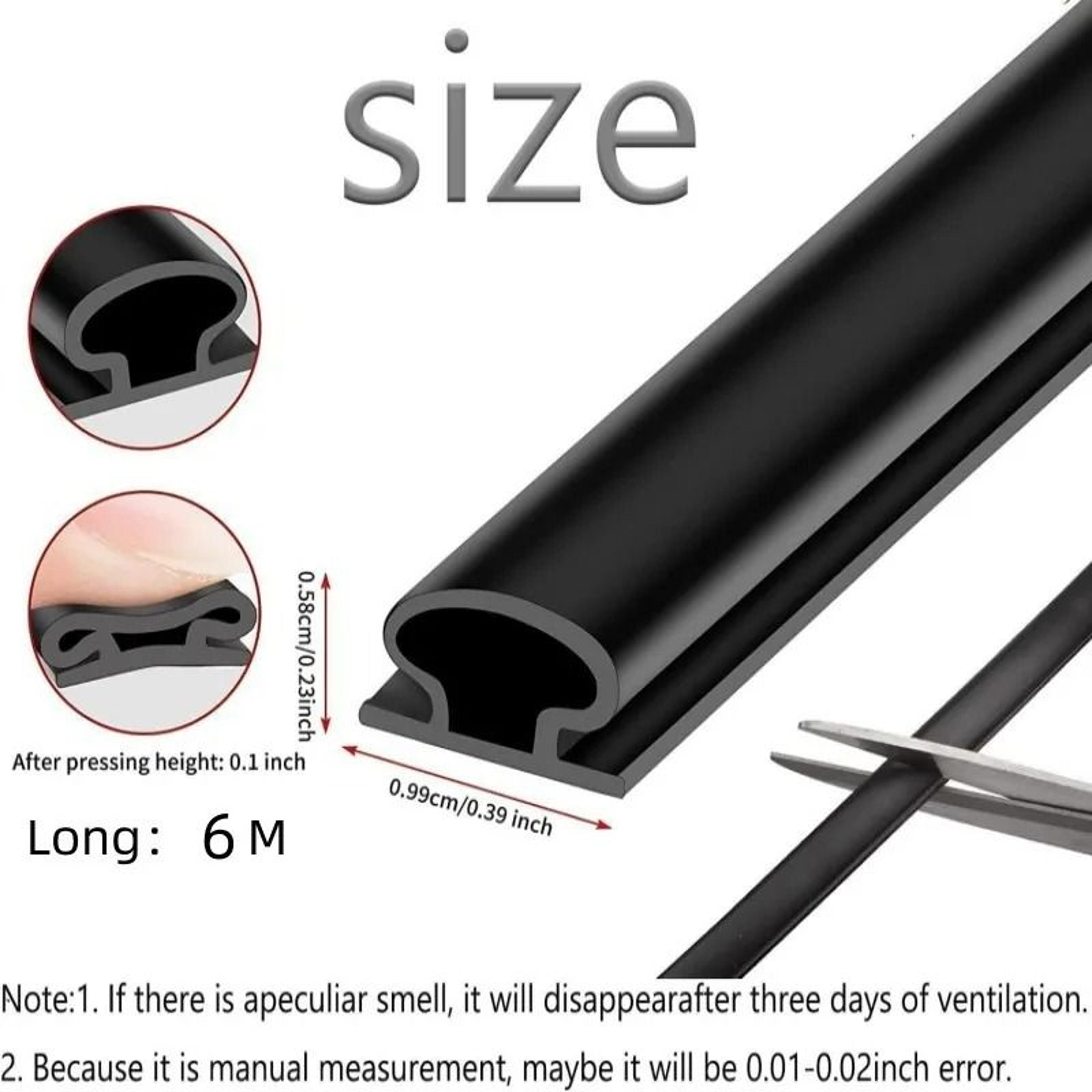 TPE SelfAdhesive Door  Window Weatherproof Sealing Strip 6