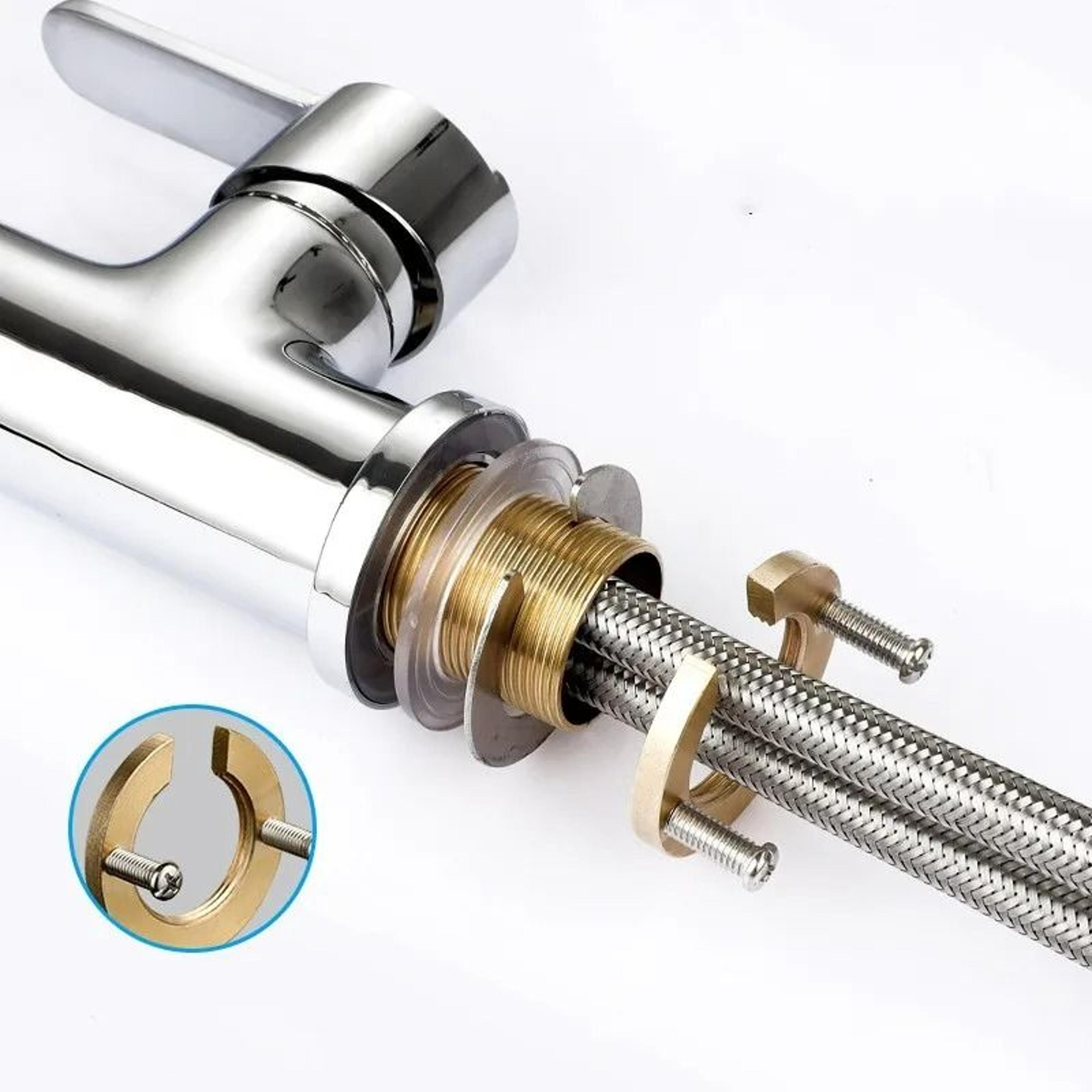 c-type faucet locknut & anti-loosening kitchen sink fixing kit