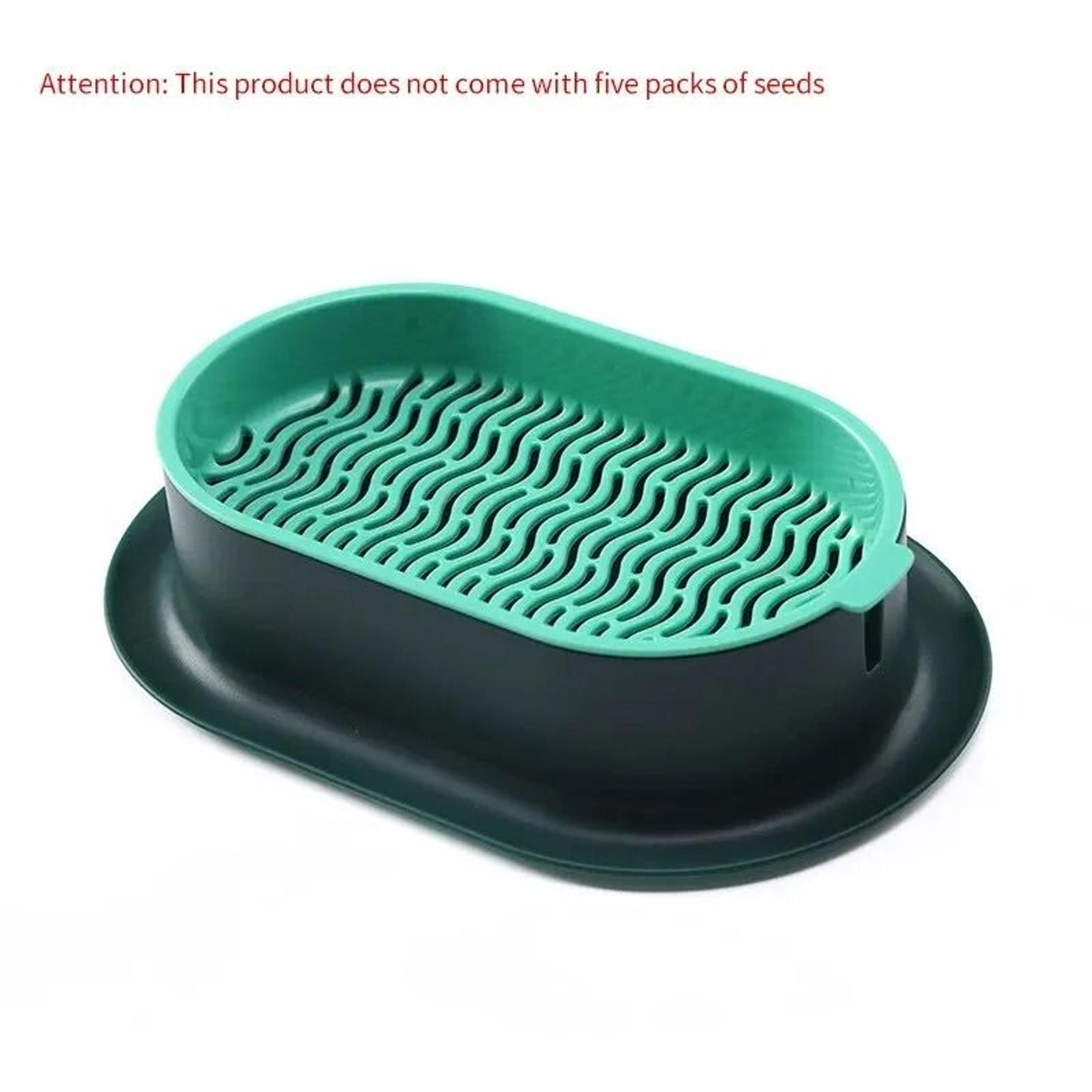 Hydroponic Cat Grass Sprout Starter Planter Tray 6