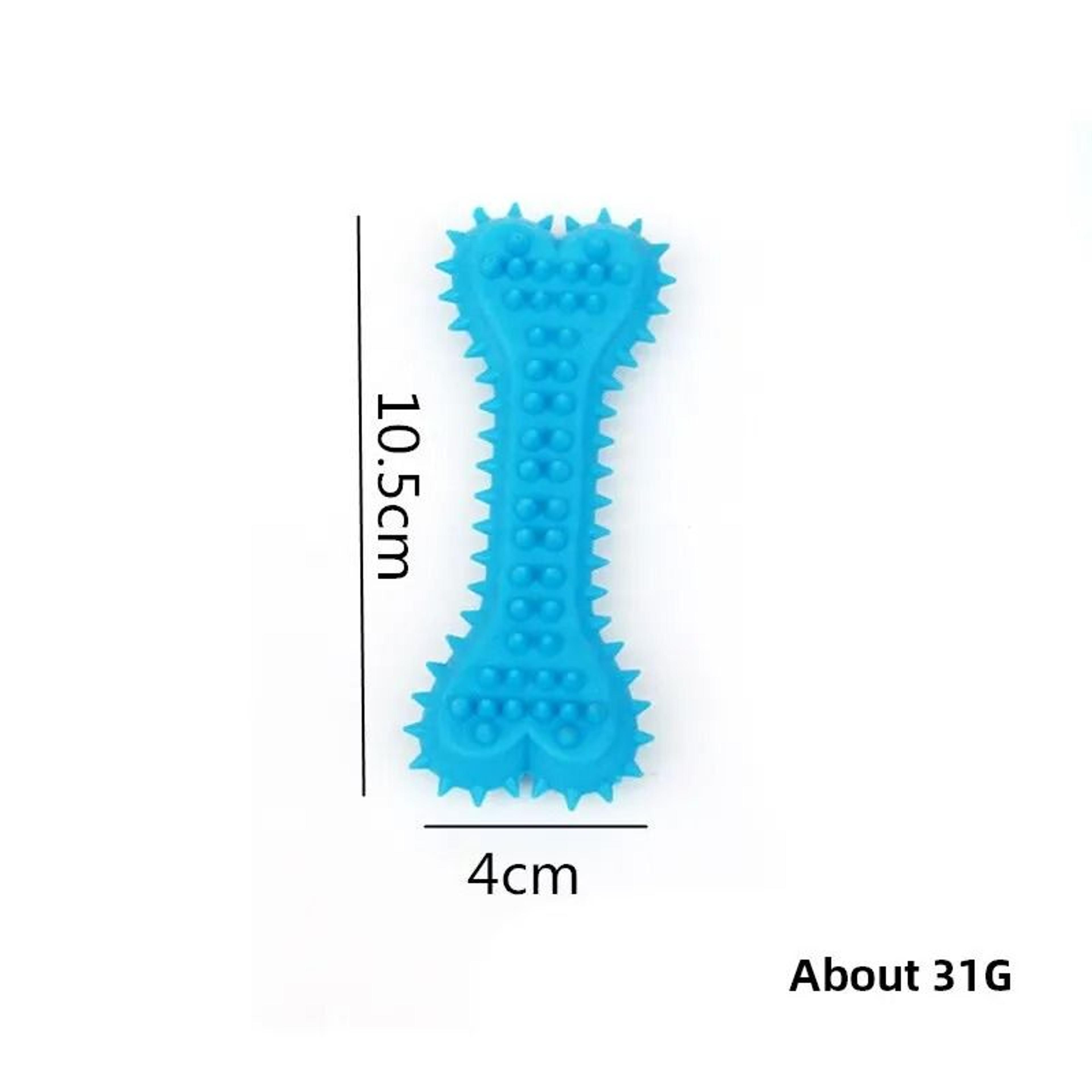 Soft Rubber BoneShaped Pet Chew  Teeth Grinding Toy 5