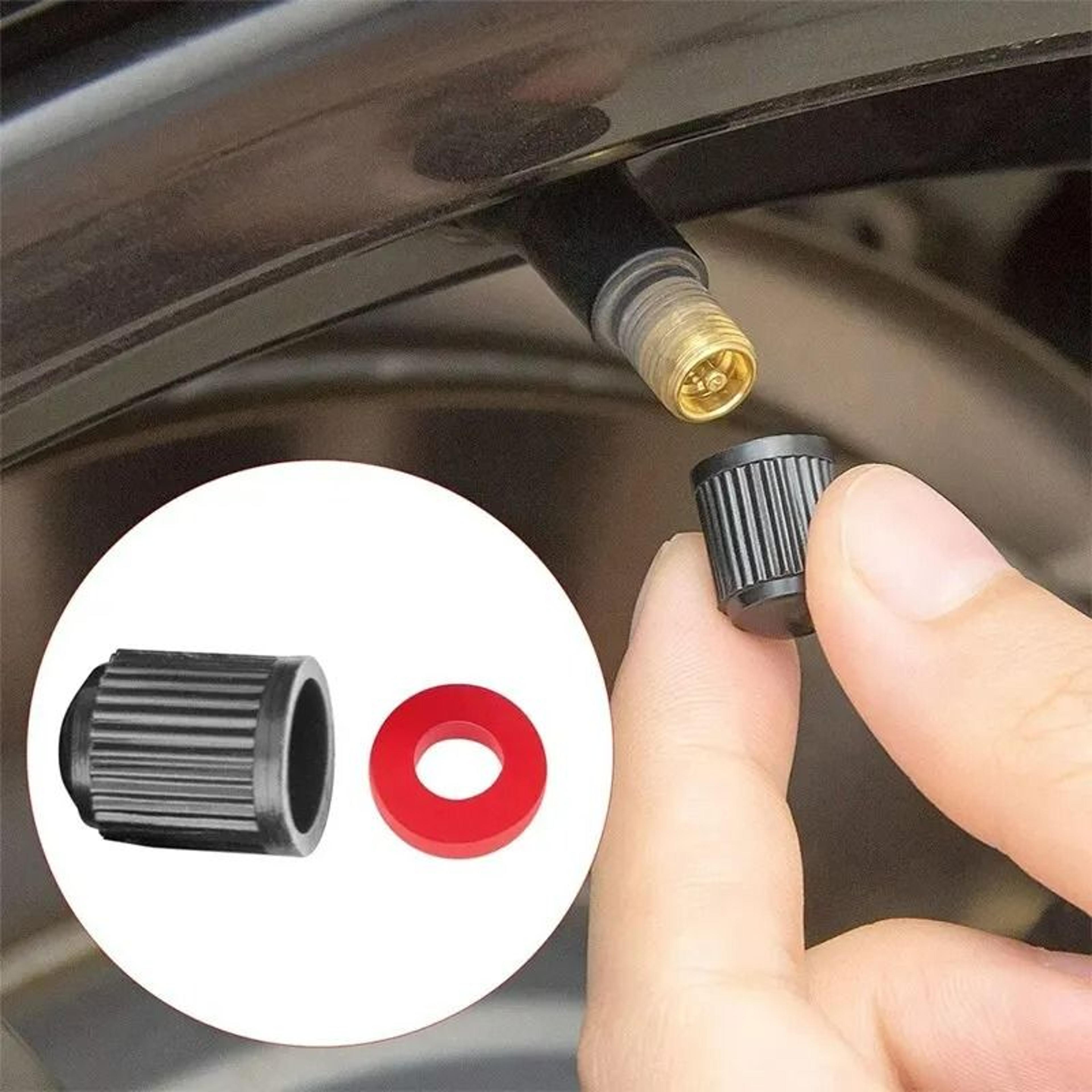 universal dust-proof car tire stem valve caps (10-piece pack)