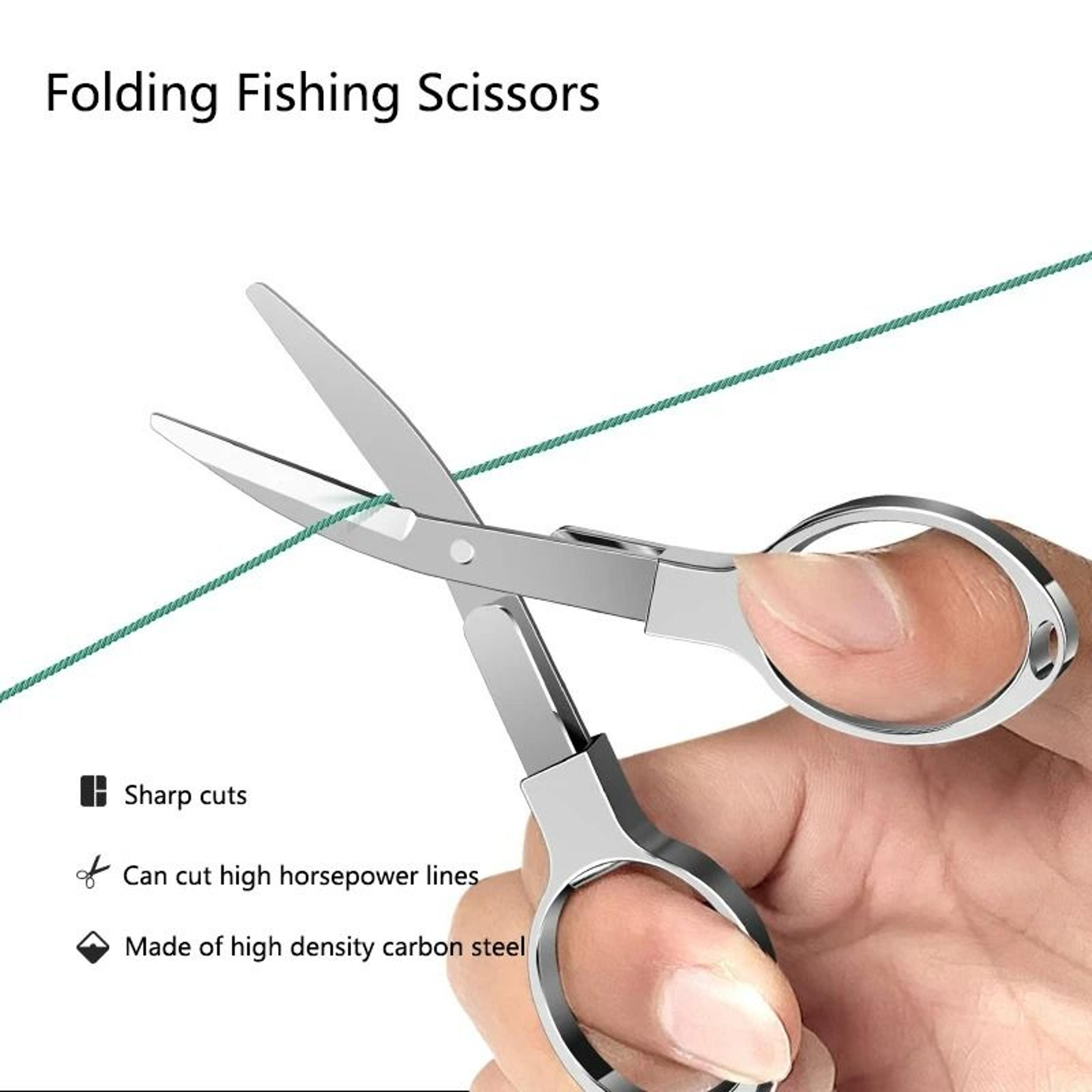 Portable Folding Carbon Steel Mini Scissors 1