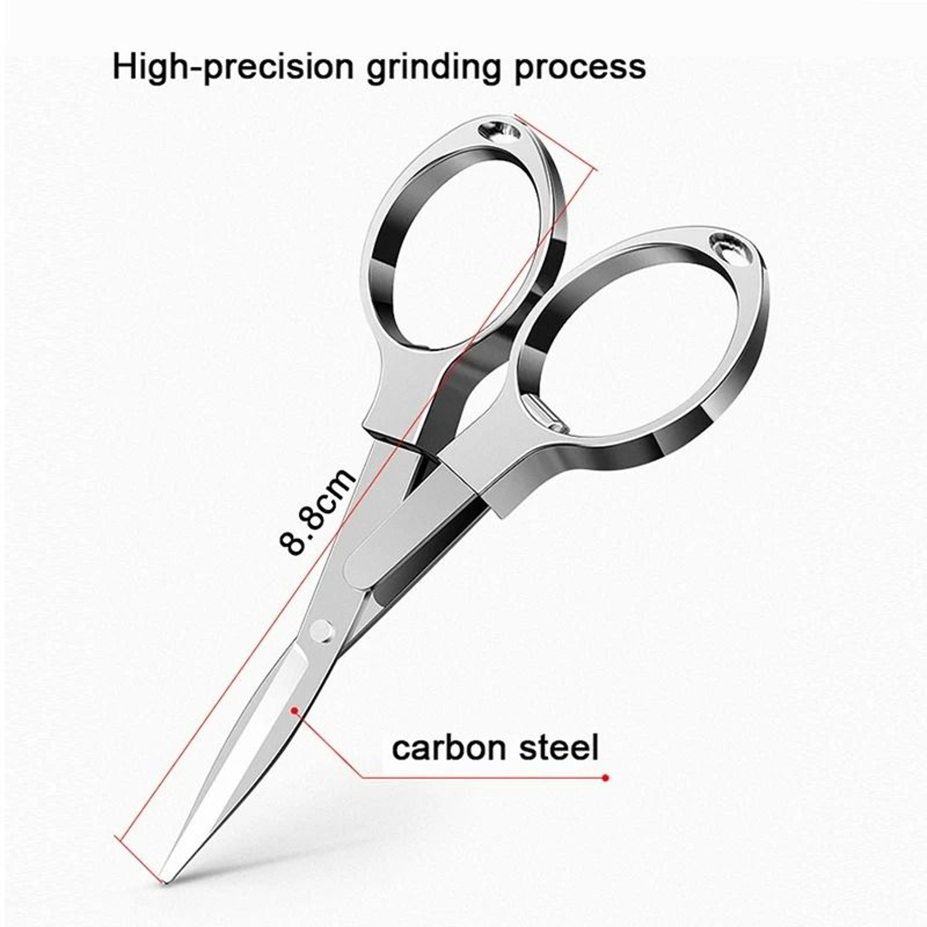 Portable Folding Carbon Steel Mini Scissors 4