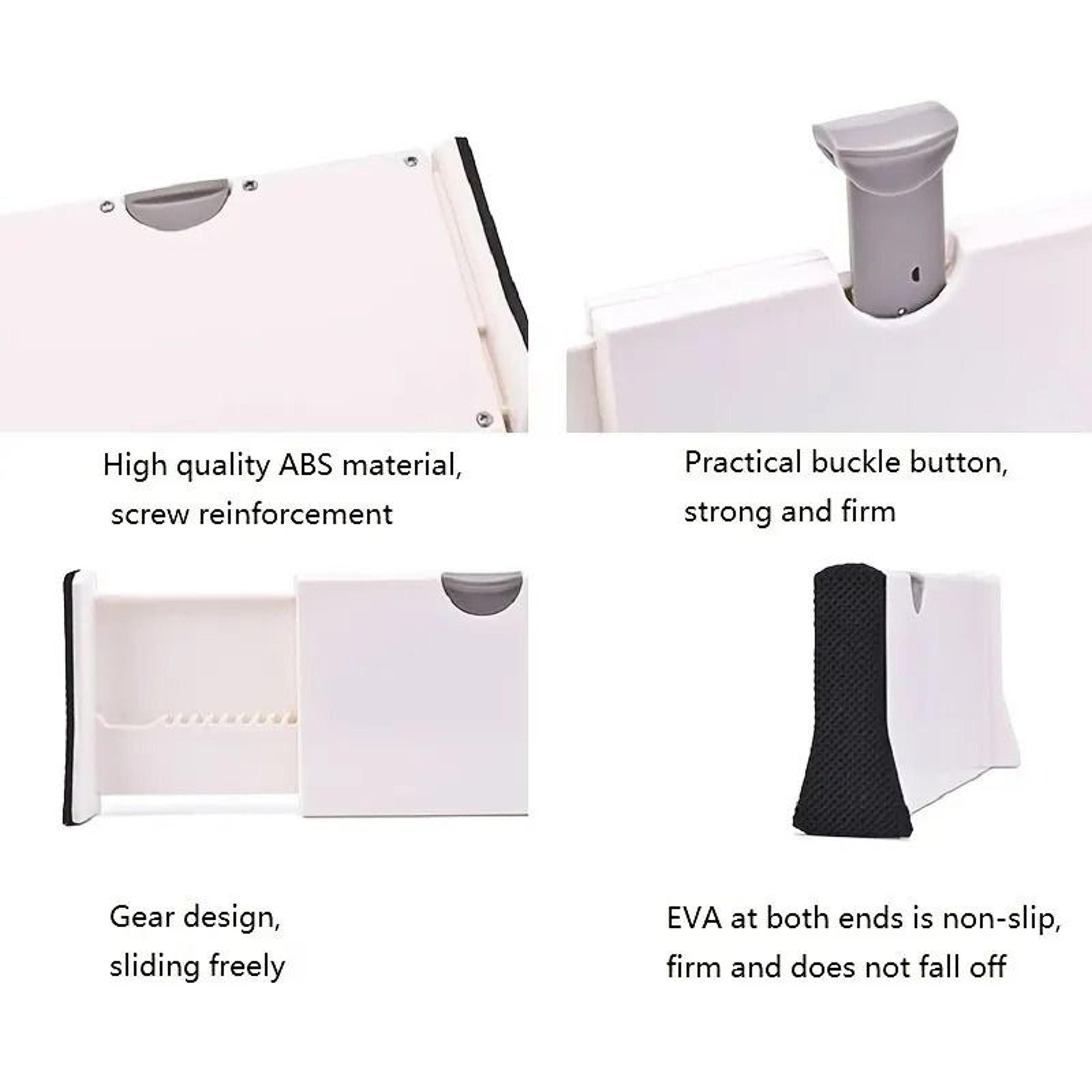 Adjustable Retractable Plastic Drawer Dividers 4