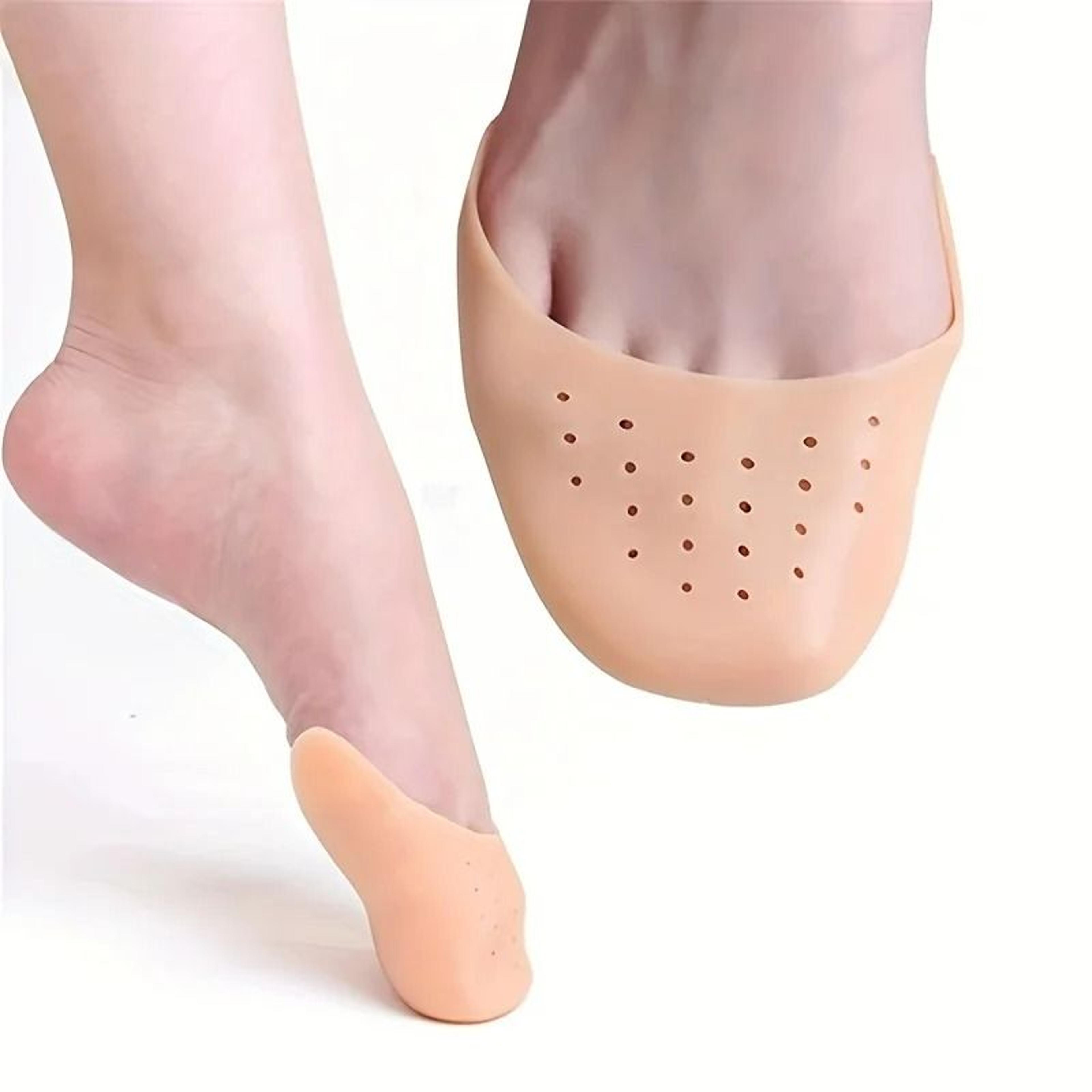 Soft Silicone Gel Toe Caps  Pointe Shoe Pads 1
