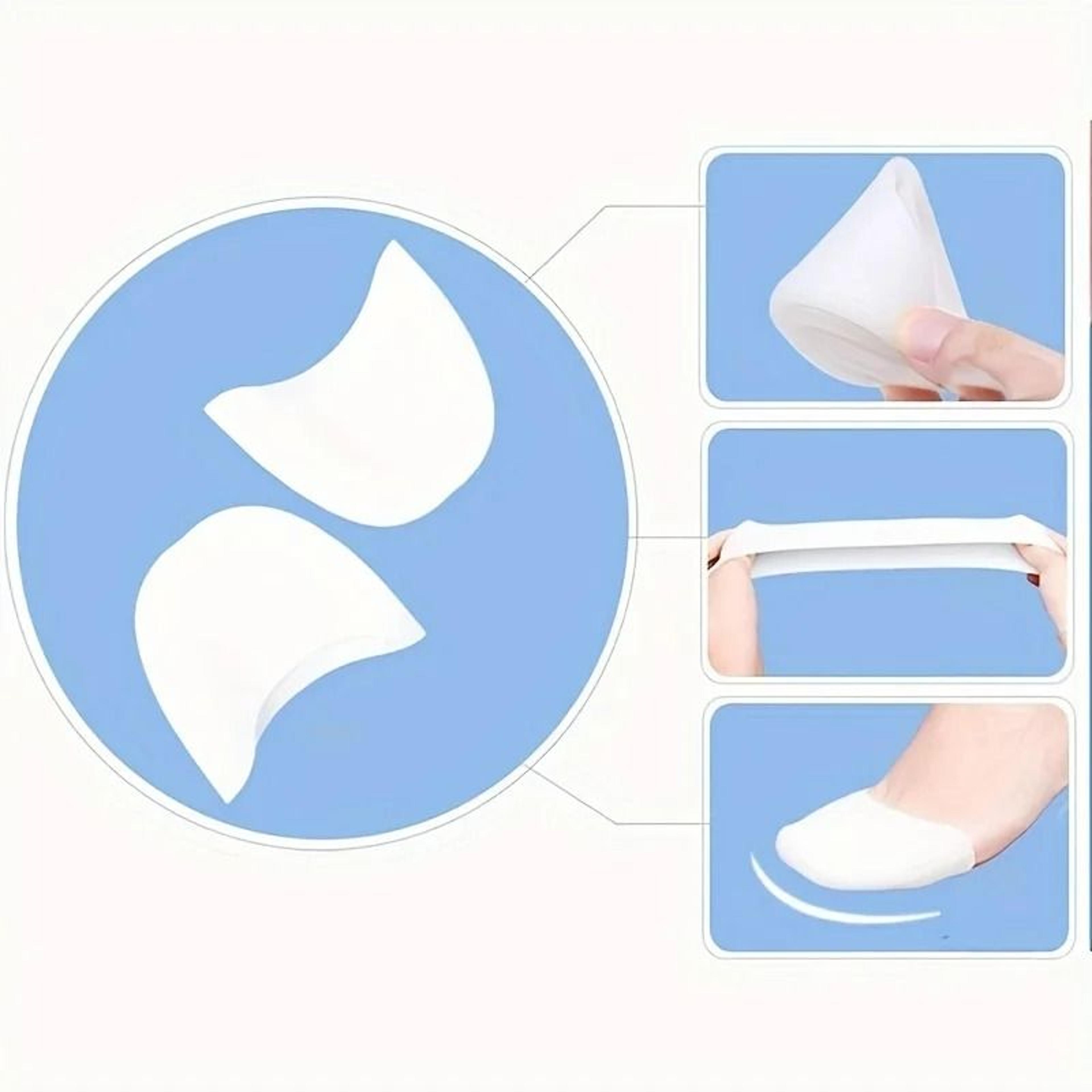 Soft Silicone Gel Toe Caps  Pointe Shoe Pads 3