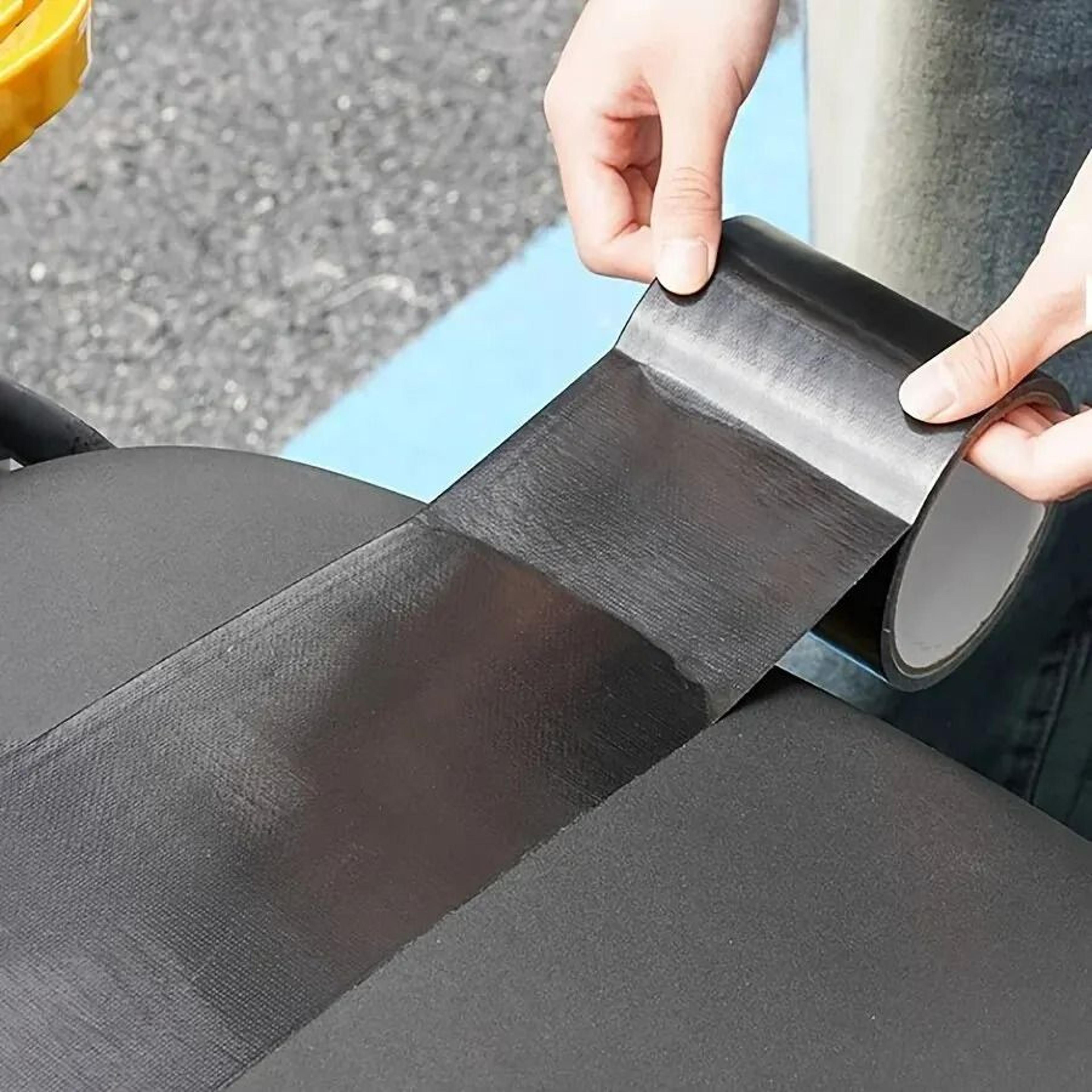 heavy-duty black cloth repair & sealing tape