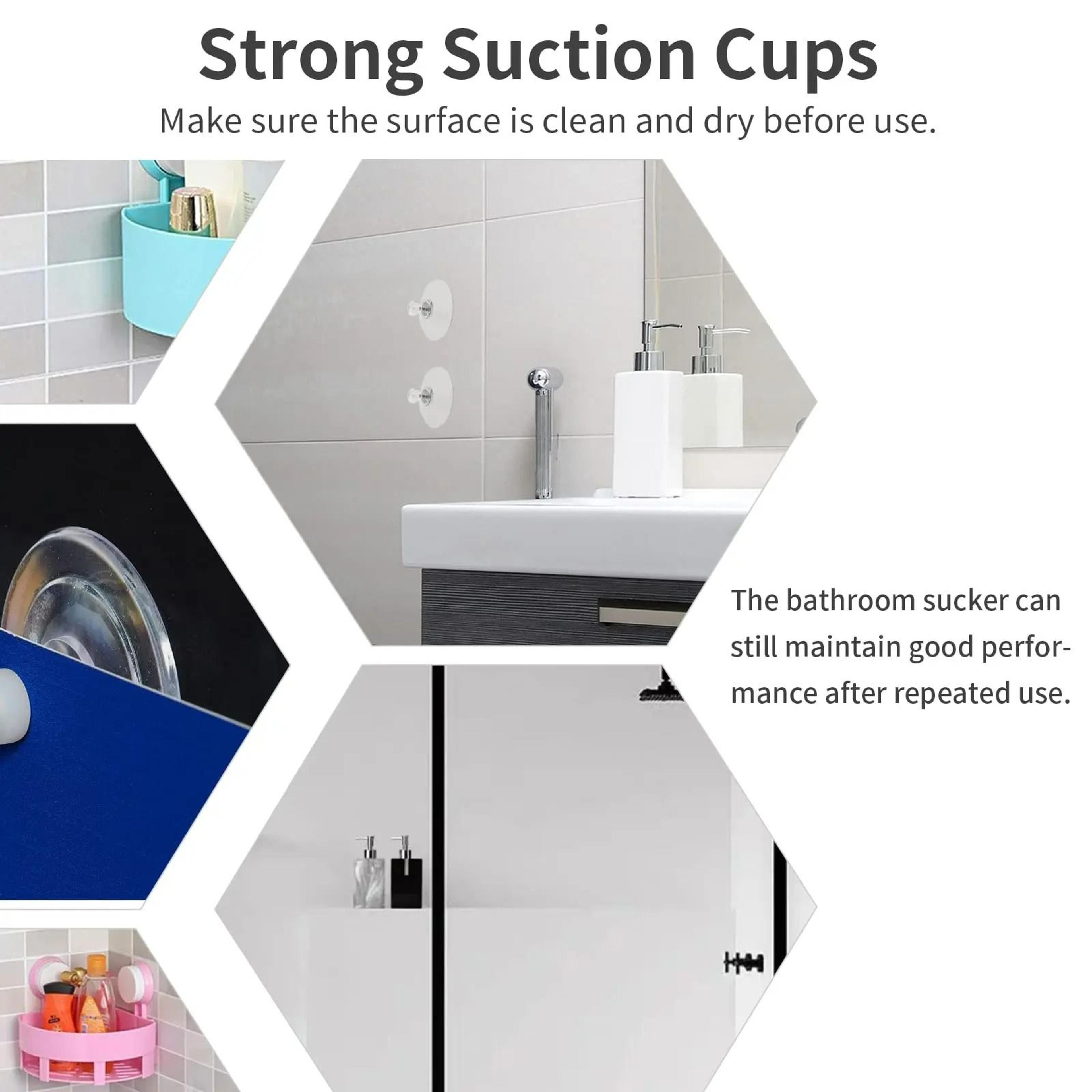 Clear PVC Vacuum Suction Cups With Threaded Screws 10Piece Set 3