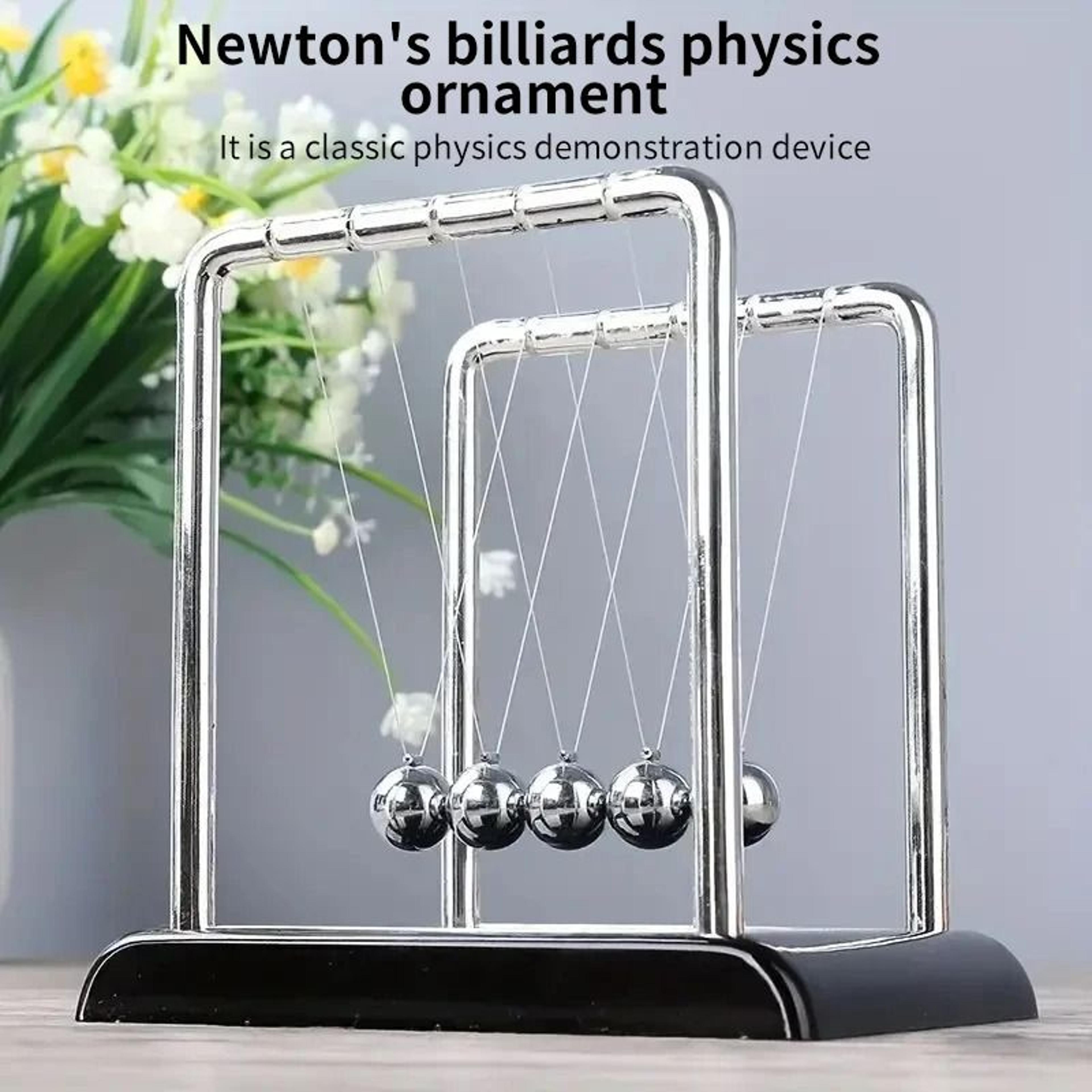 Newtons Cradle Physics Balance Balls Desktop Toy 3