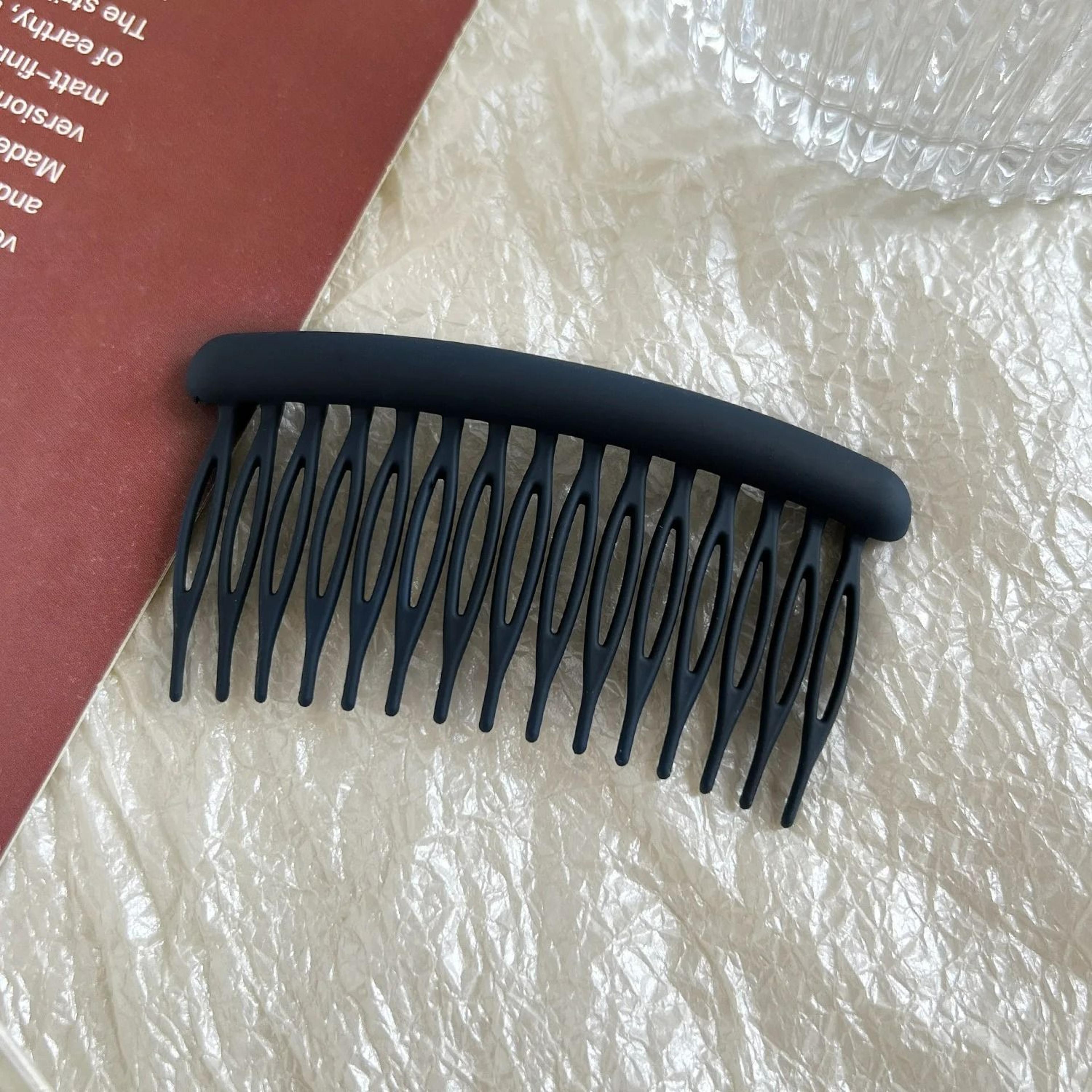Matte NonSlip Side Hair Fork Stick Comb 12
