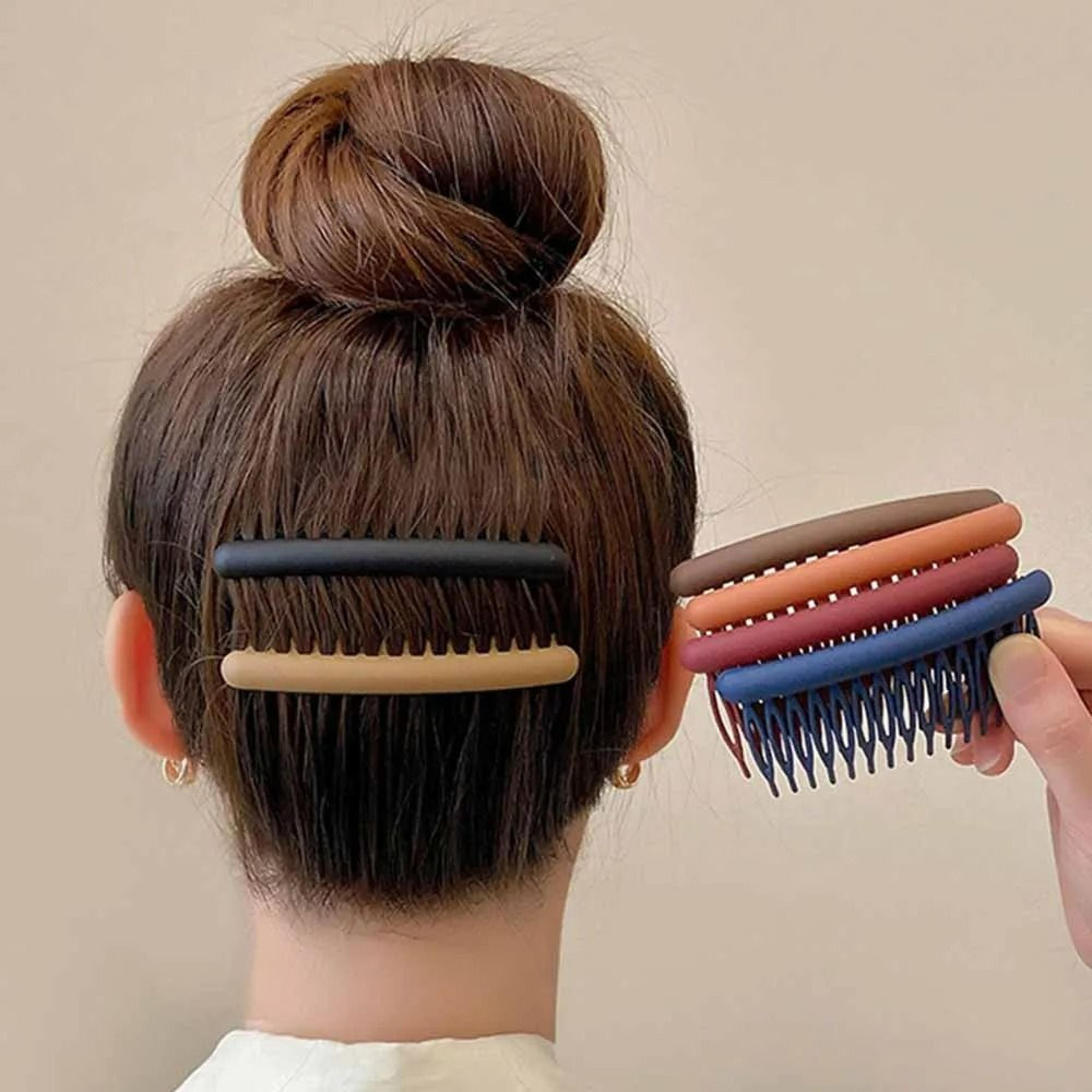 Matte NonSlip Side Hair Fork Stick Comb 3